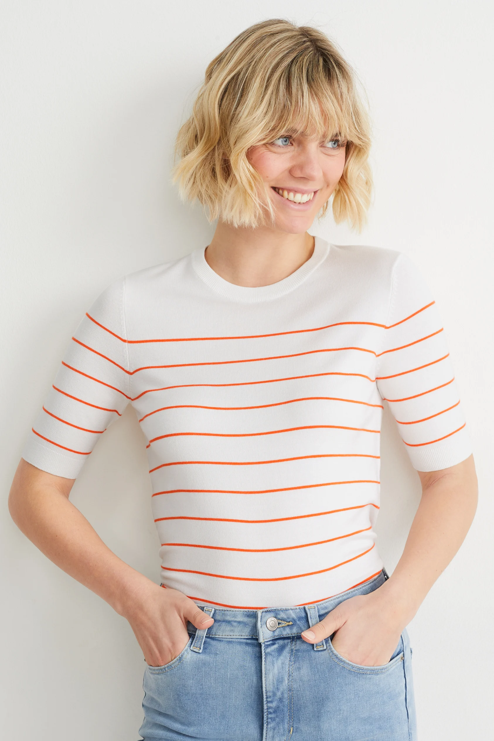 Basic jumper - striped