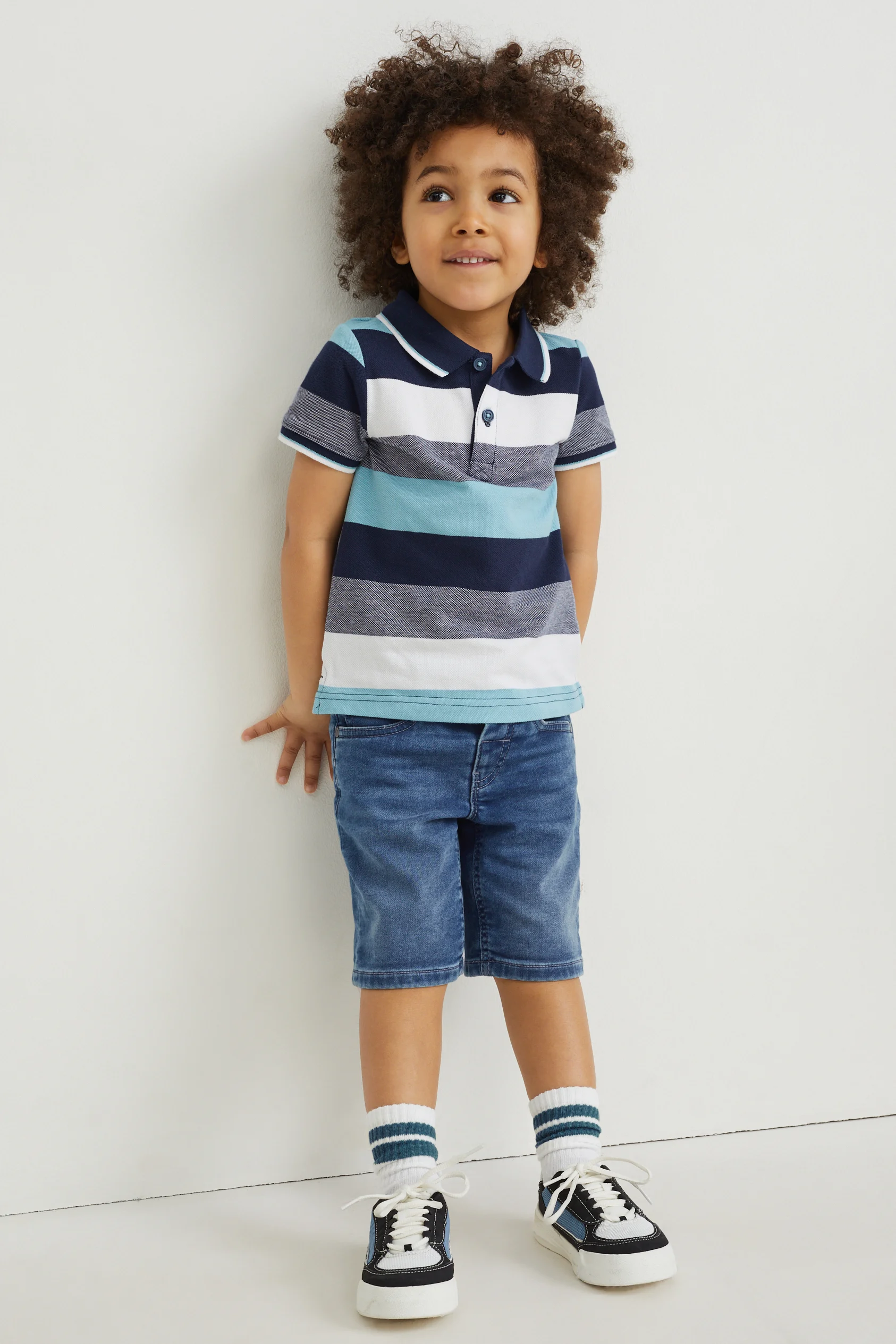 Denim shorts - jog denim