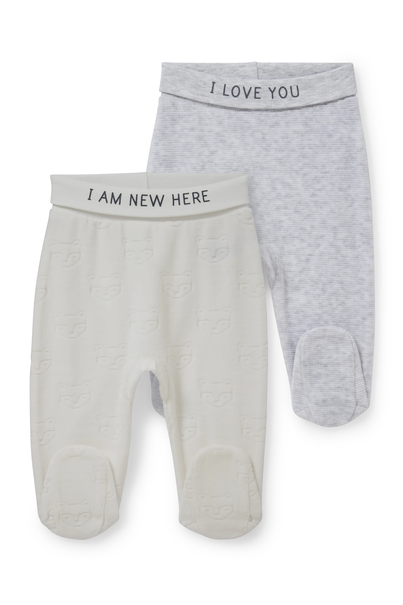 Multipack of 2 - newborn trousers