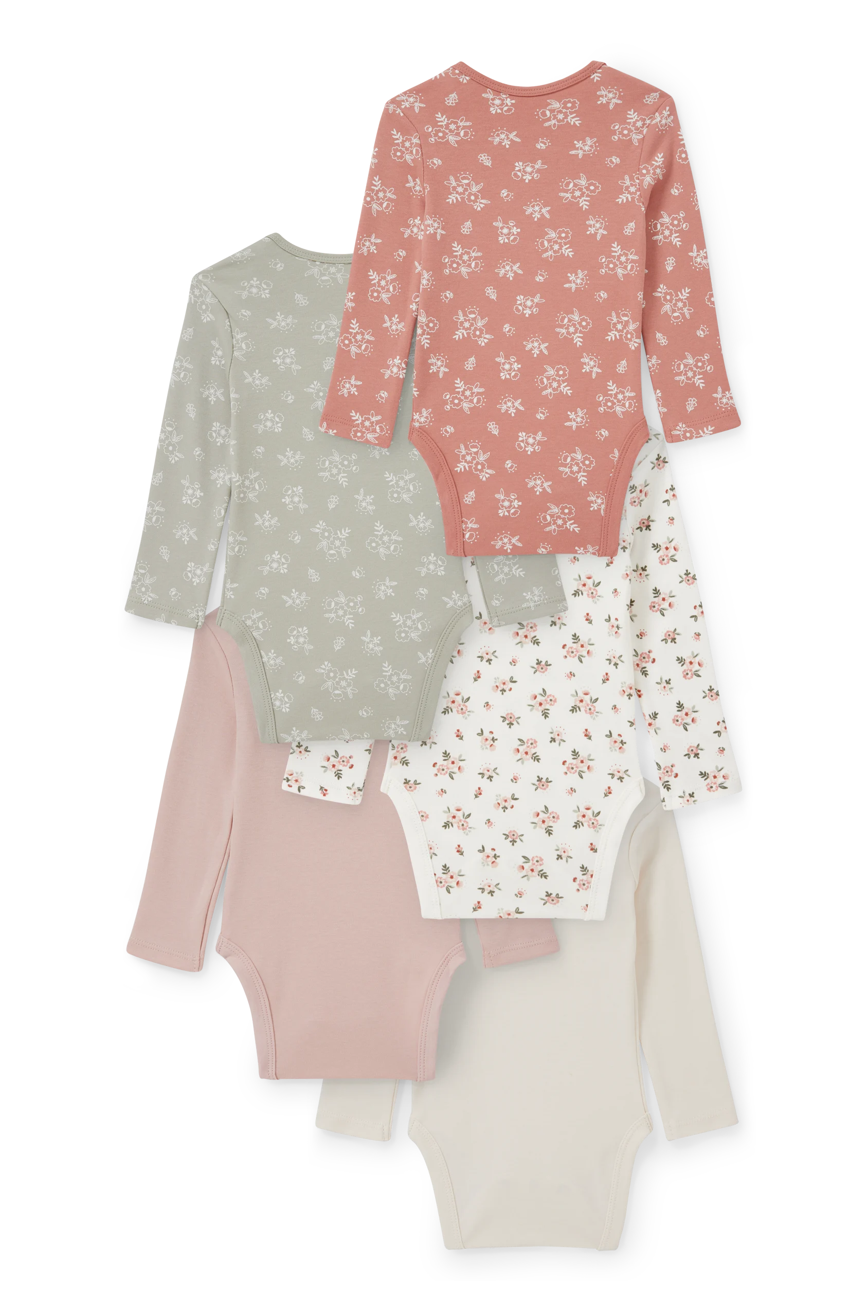 Multipack of 5 - baby bodysuit