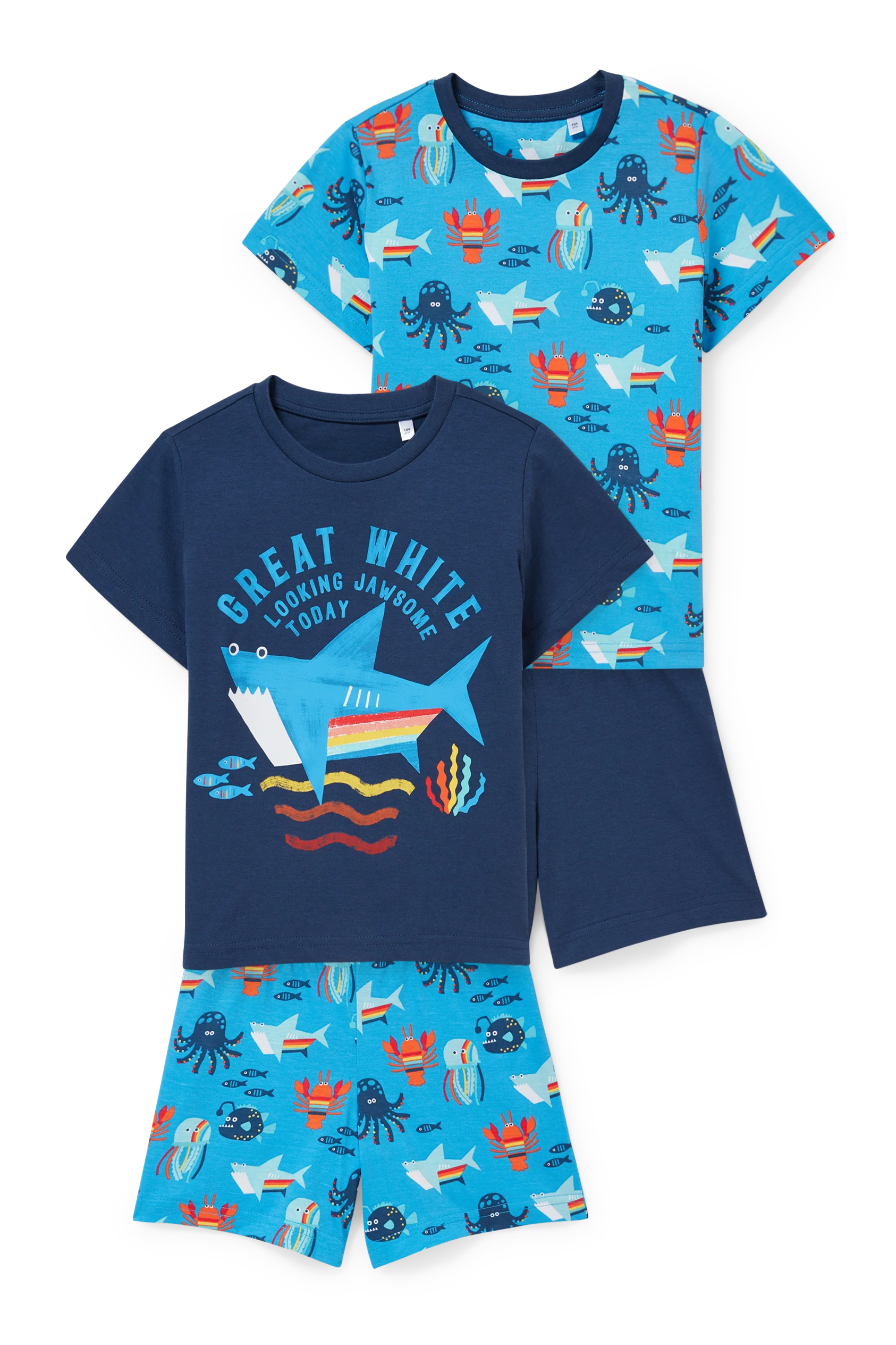 Multipack of 2 - pyjamas - 4 piece