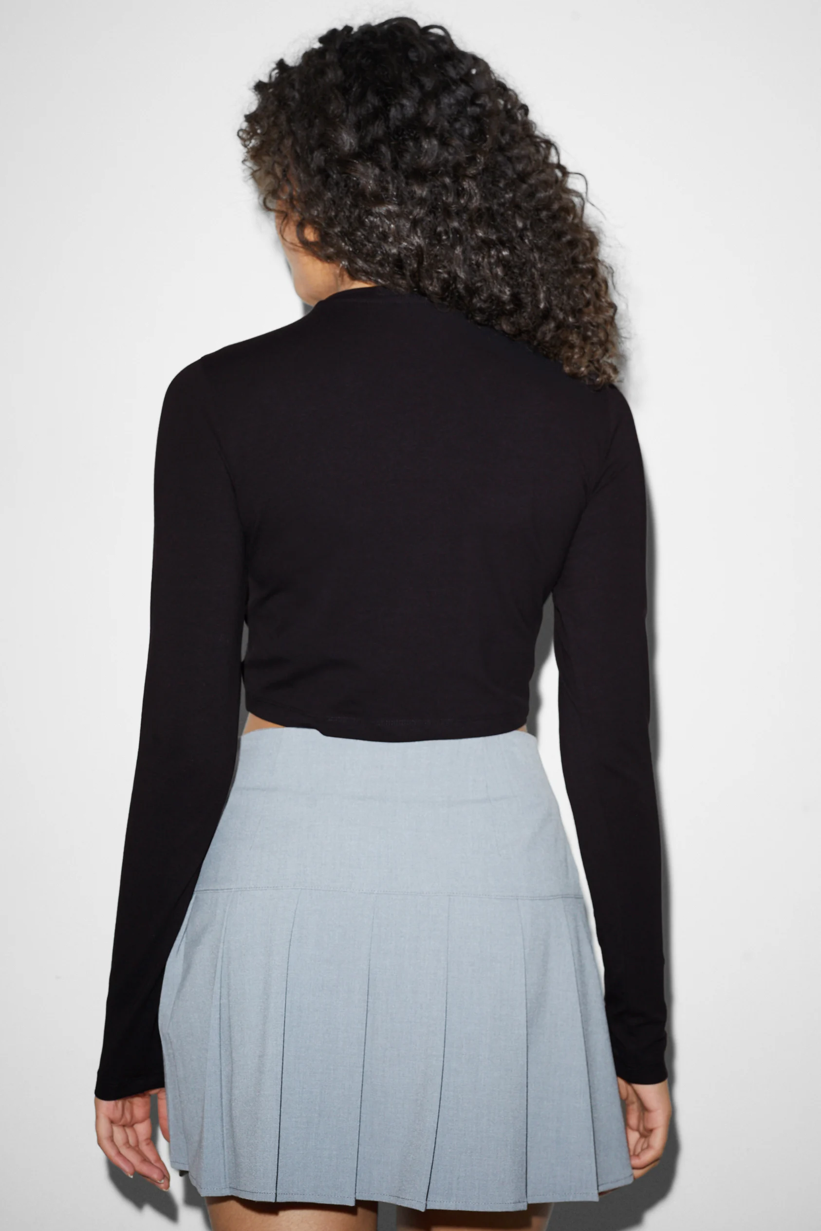 CLOCKHOUSE - cropped long sleeve top