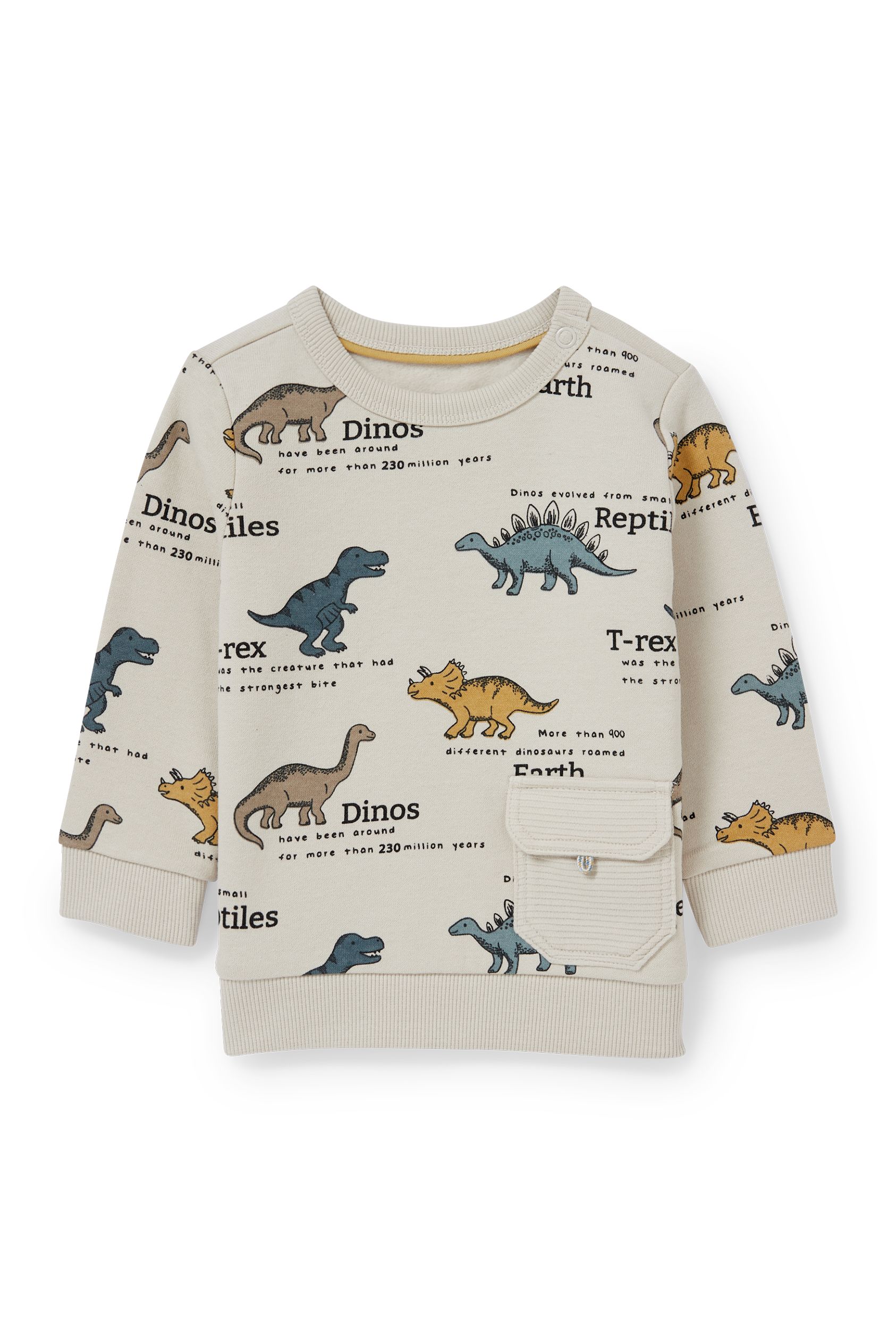 Dinosaur - baby sweatshirt