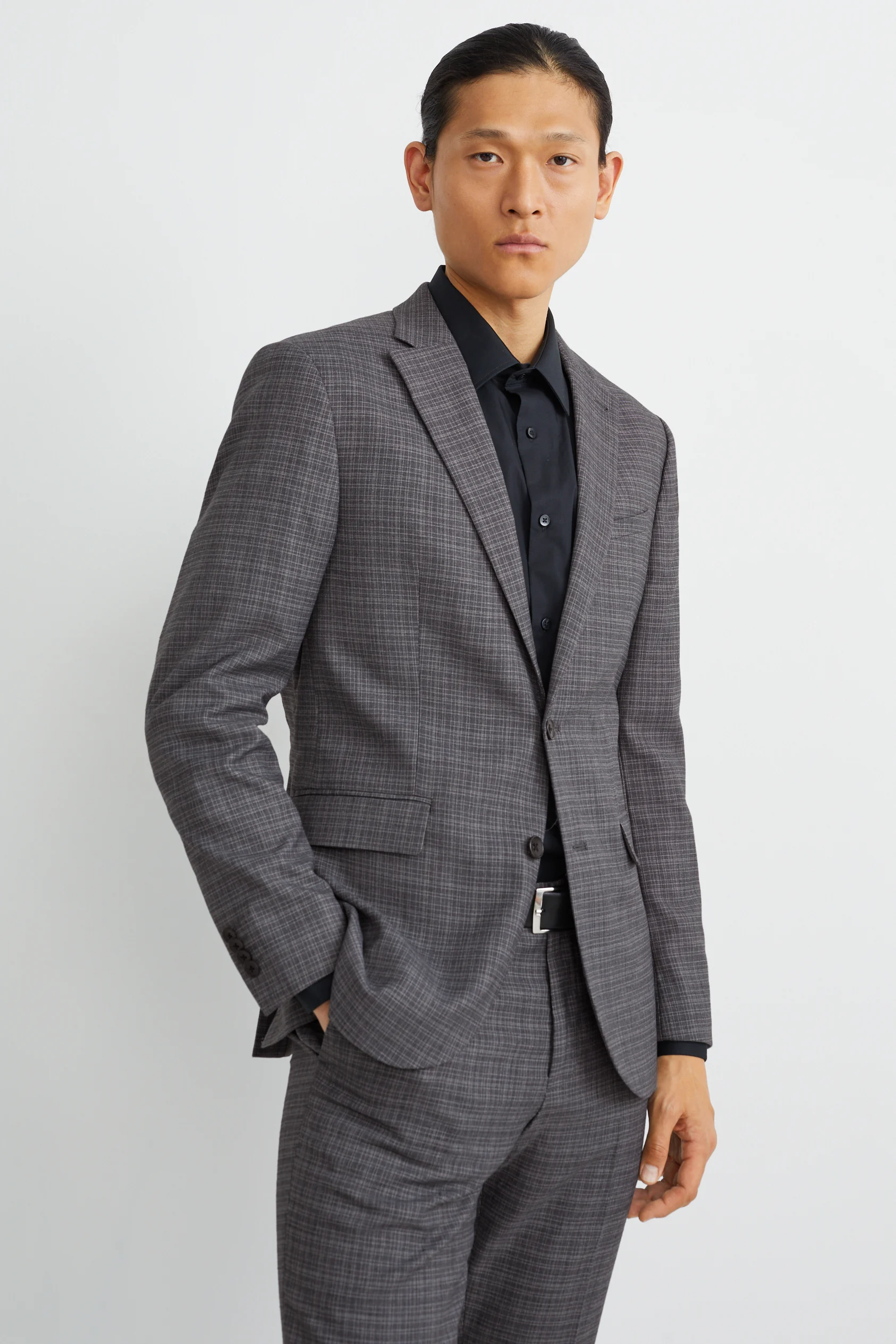 Mix-and-match tailored jacket - slim fit - LYCRA? - check