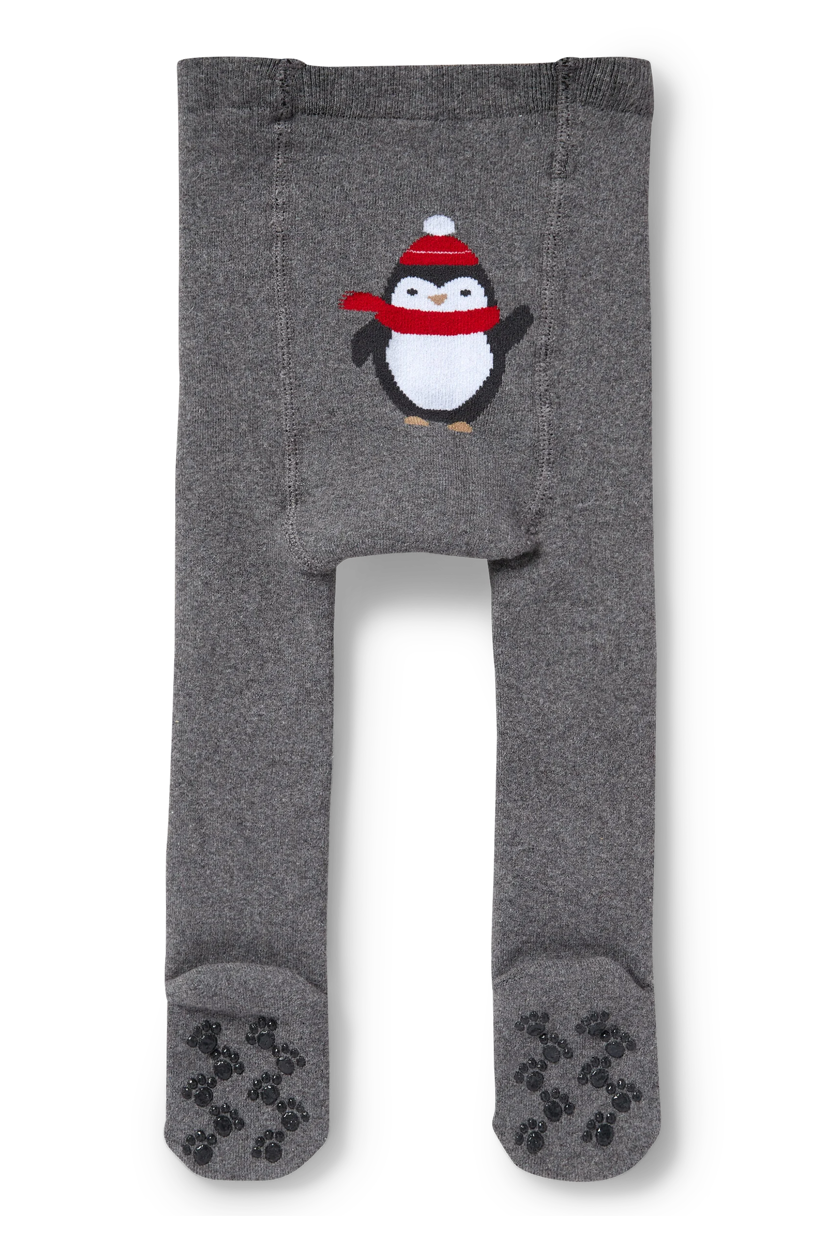 Penguin - baby non-slip tights