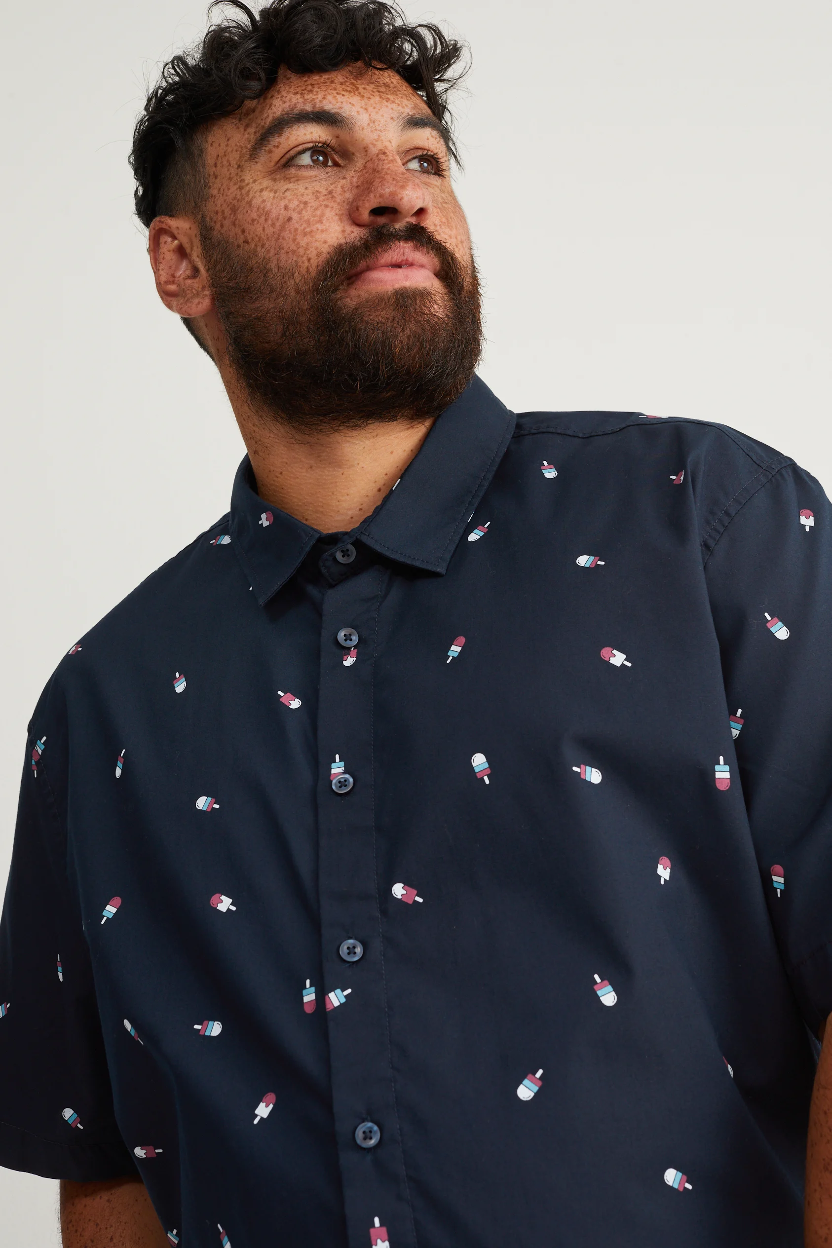 Shirt - slim fit - kent collar