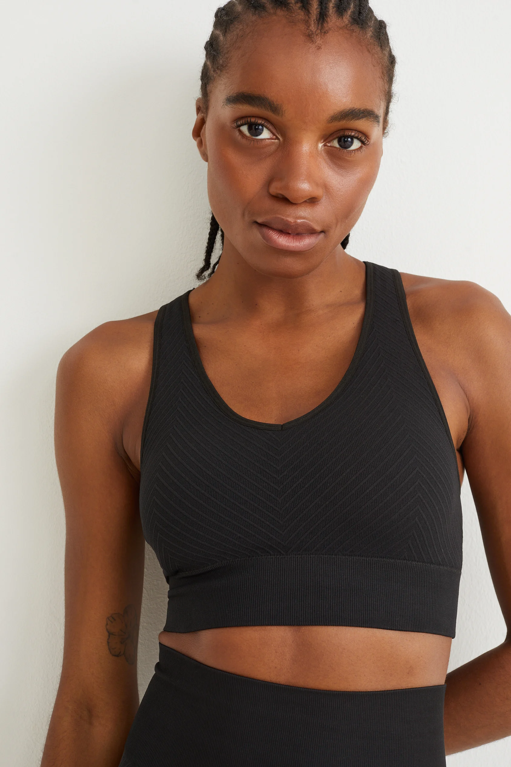 Sports bra - padded - seamless