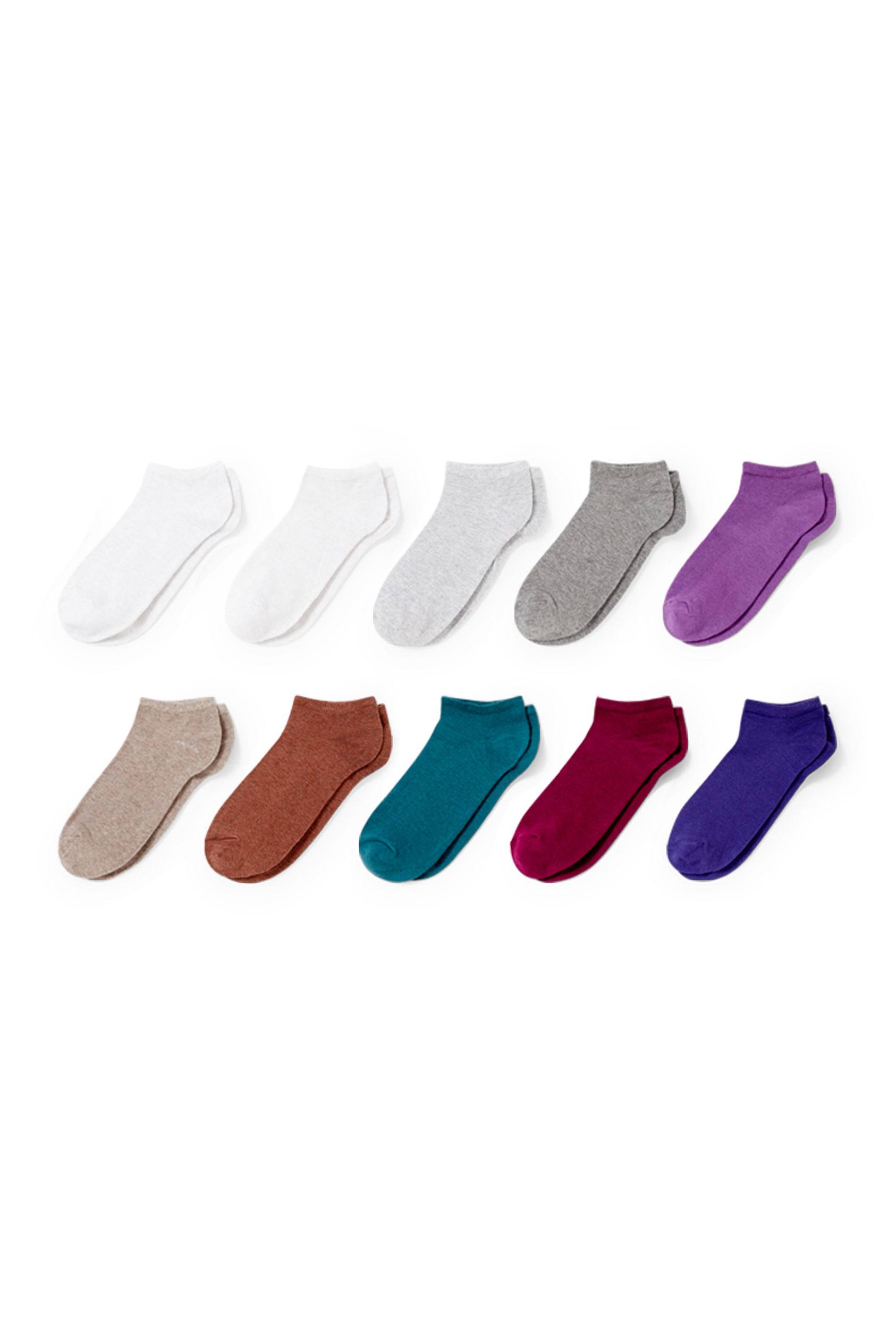Multipack of 10 - trainer socks