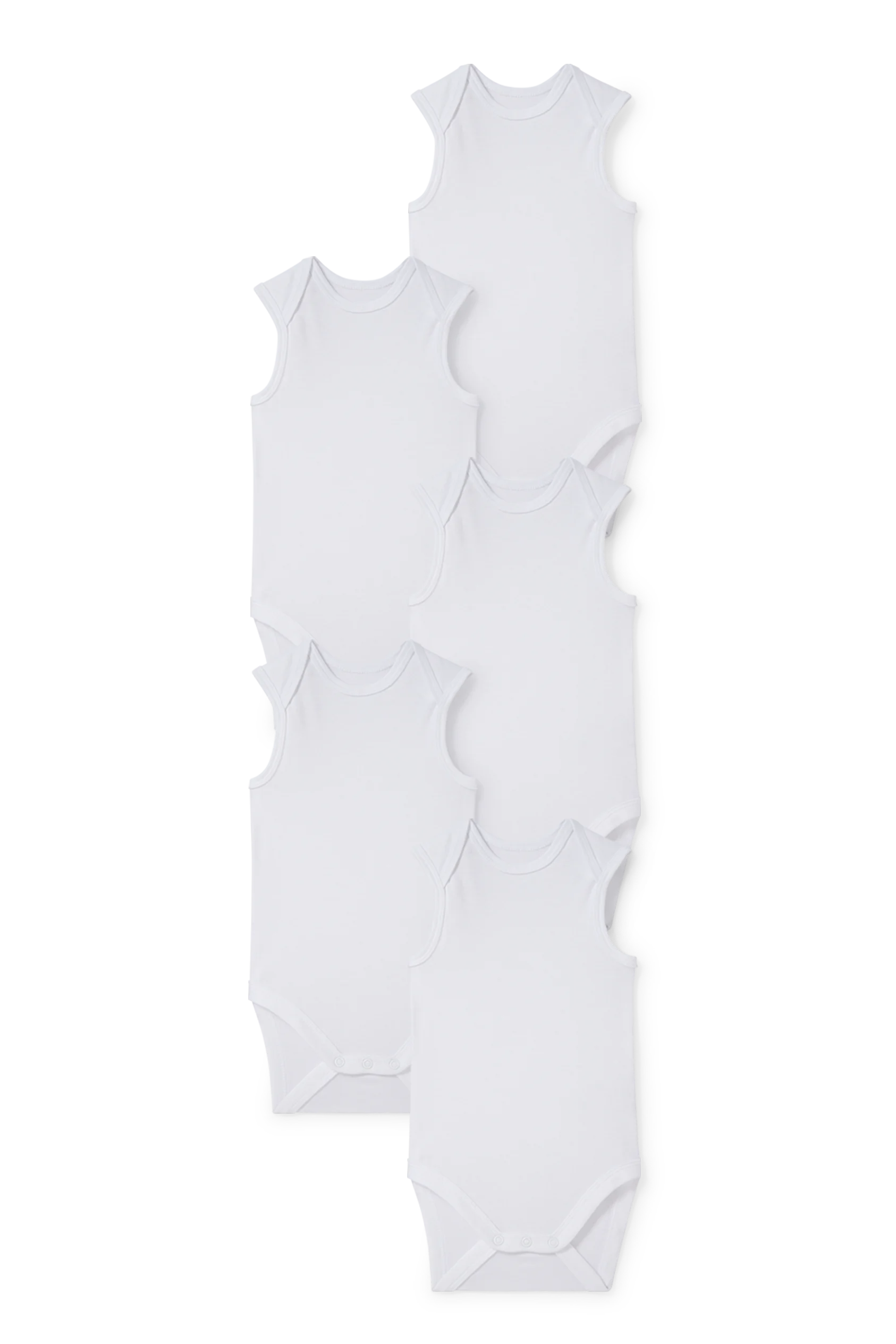 Multipack of 5 - baby bodysuit