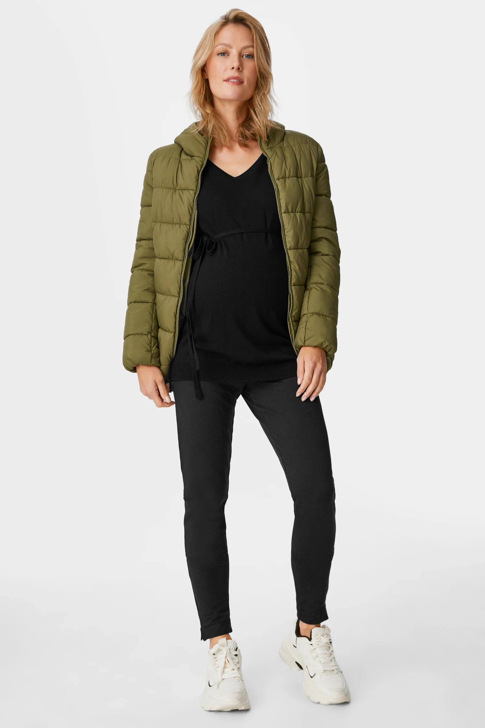 Maternity thermal leggings