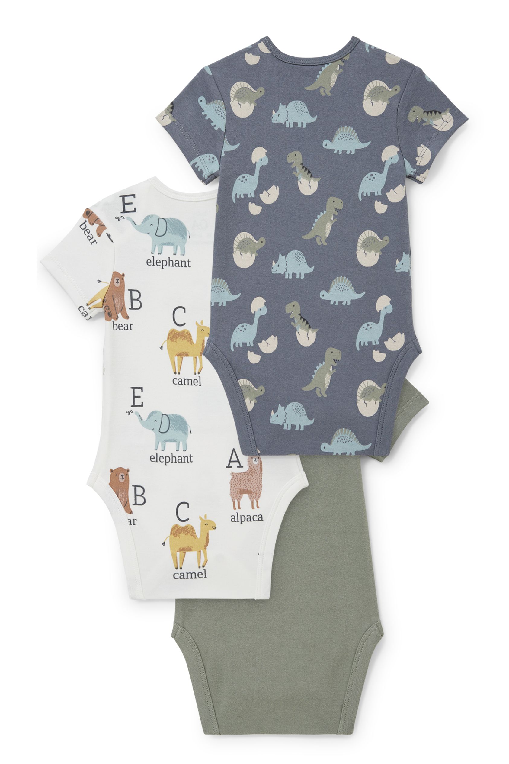 Multipack of 3 - baby bodysuit