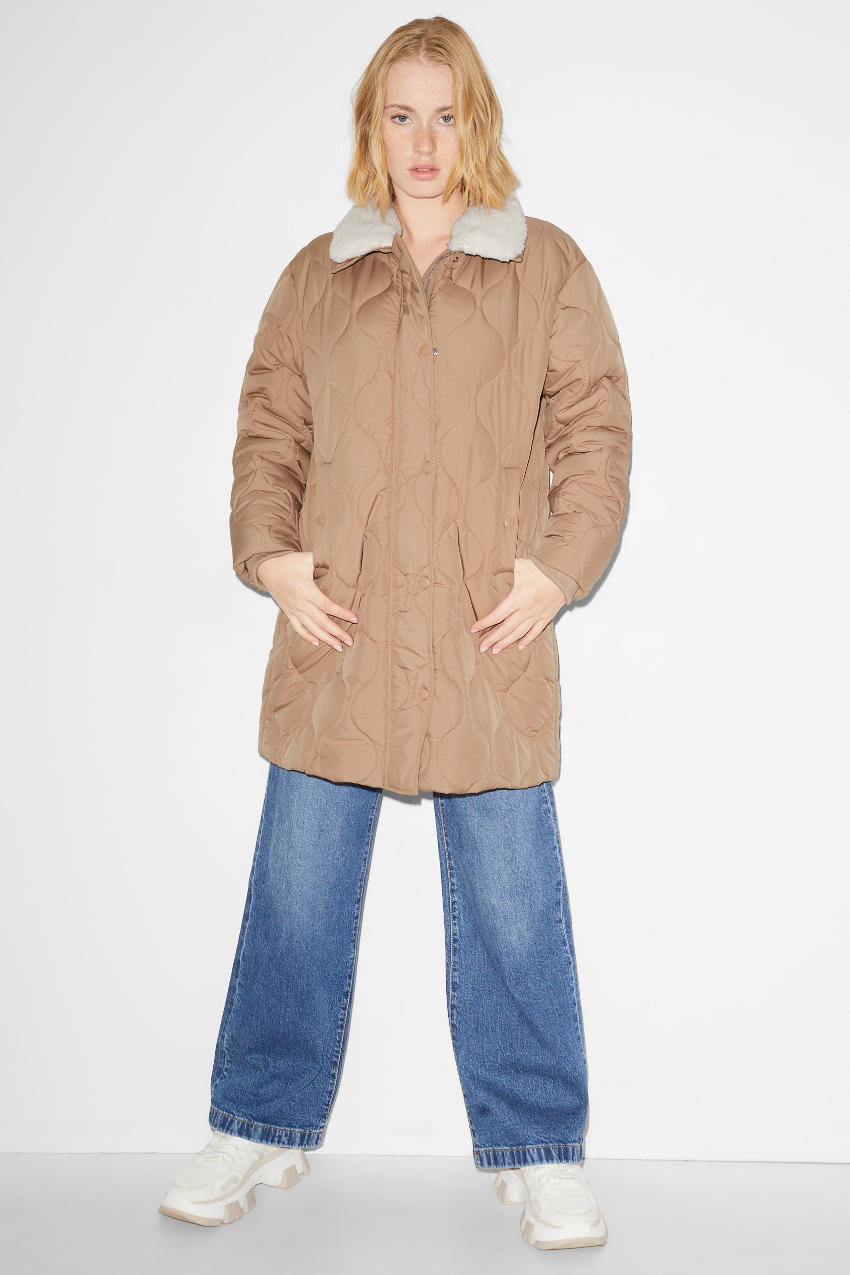 CLOCKHOUSE - quilted coat