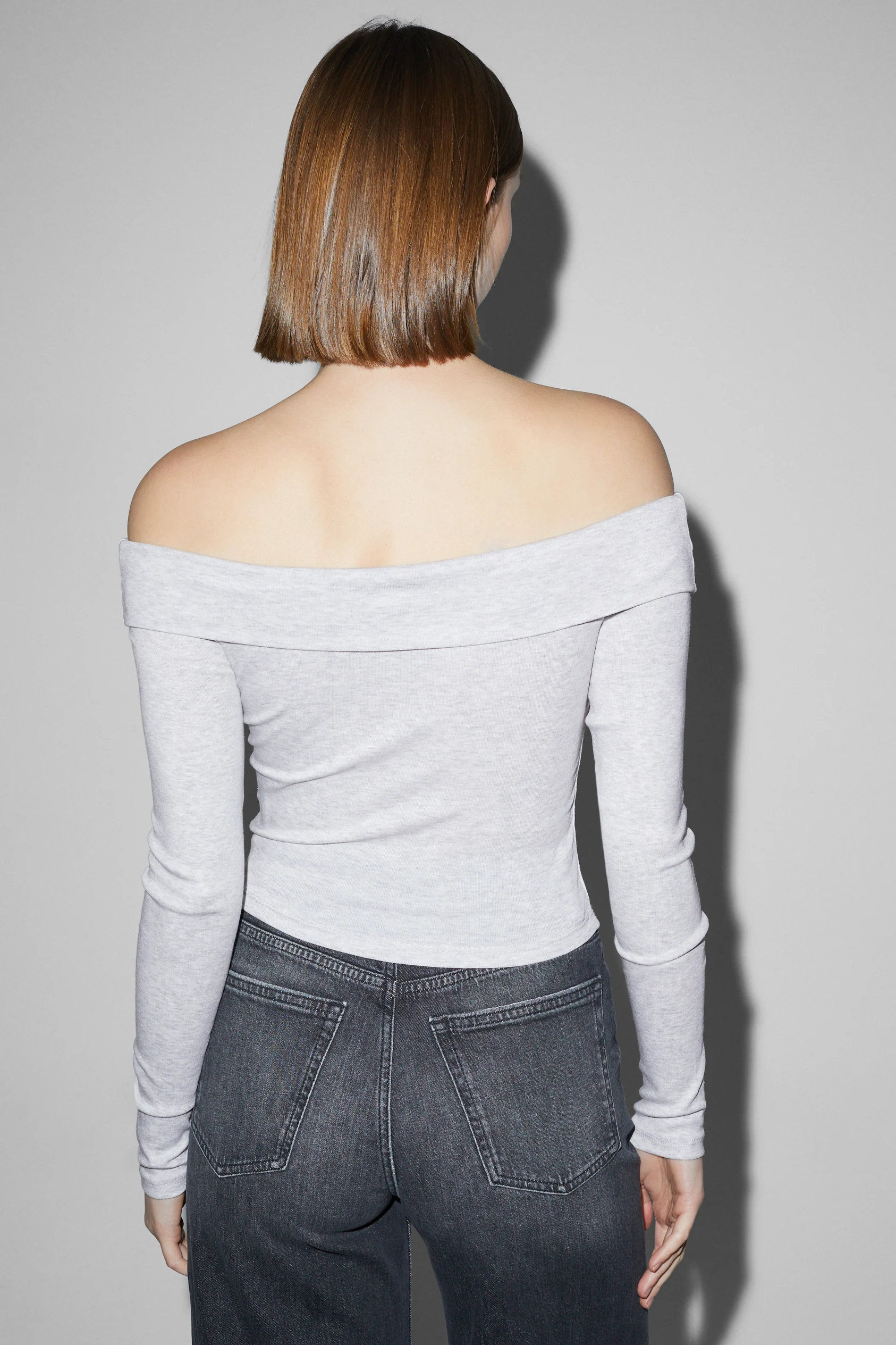 CLOCKHOUSE - cropped long sleeve top