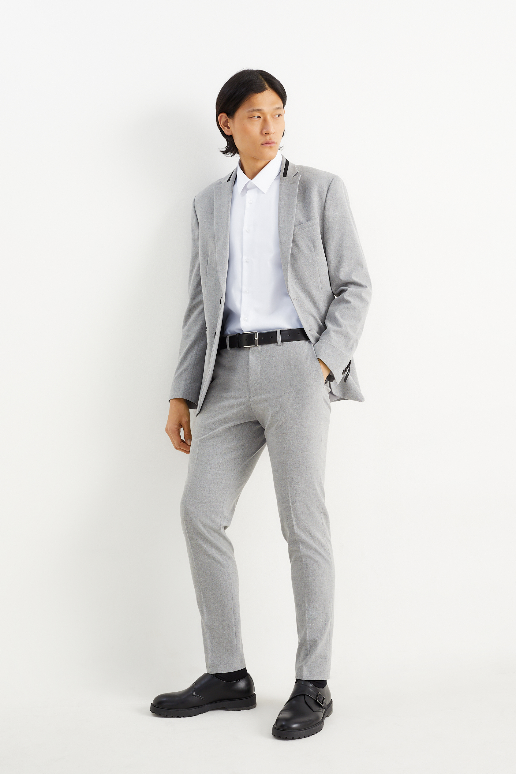 Business shirt - slim fit - kent collar - easy-iron