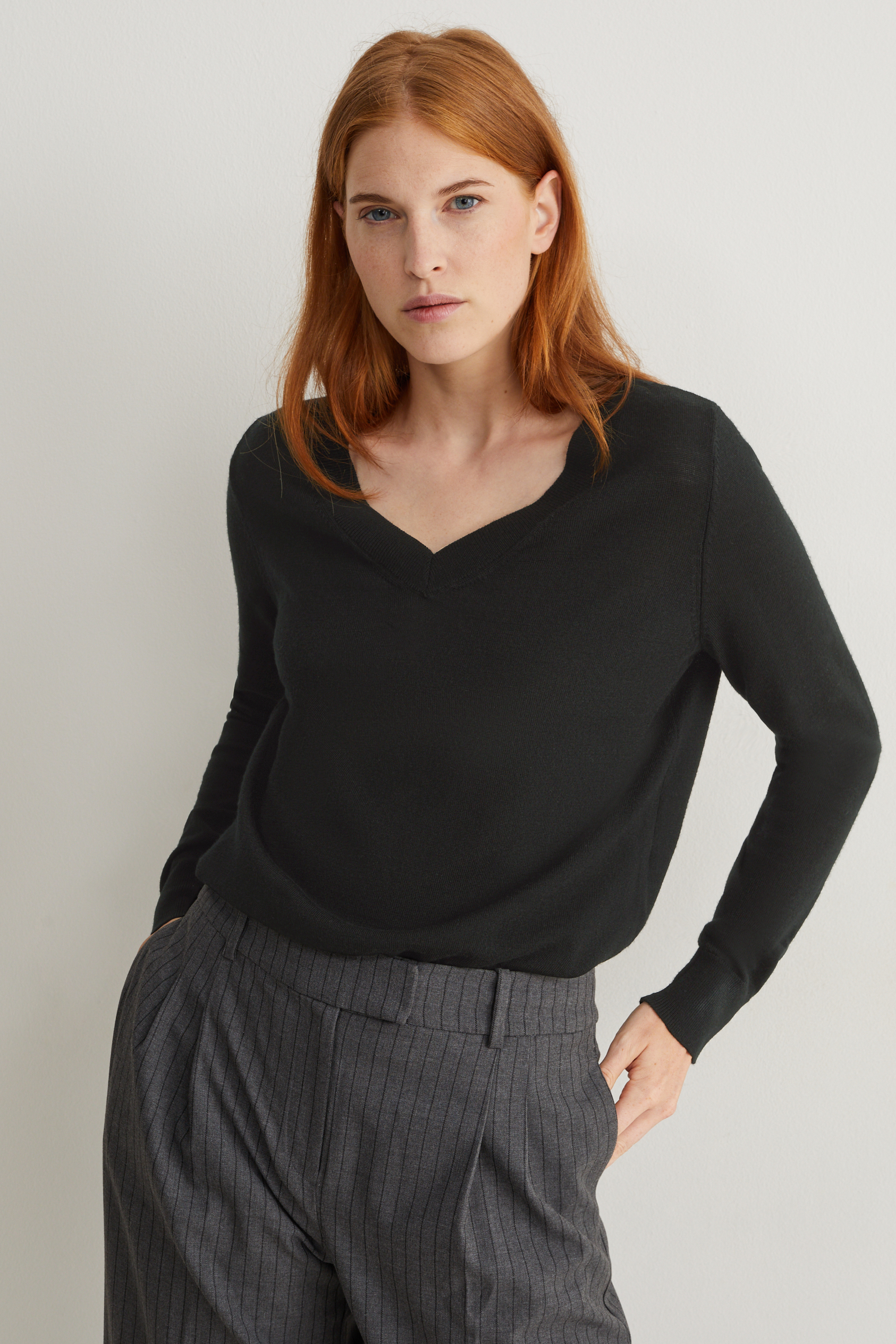 Basic merino jumper