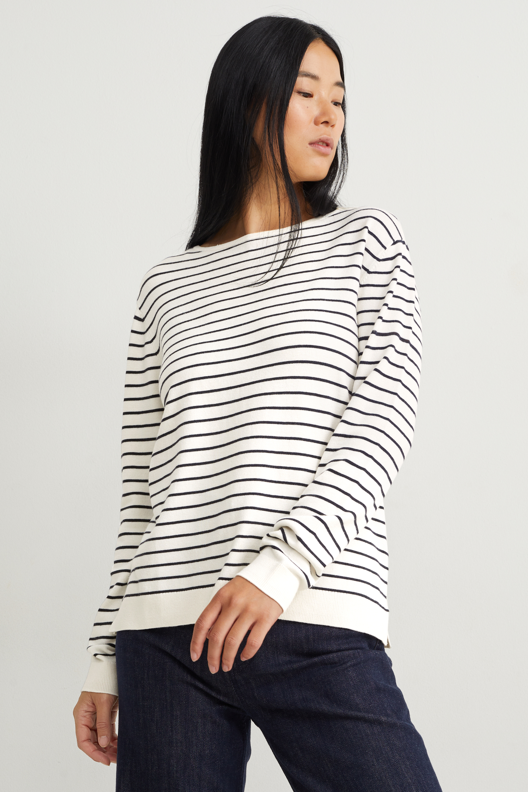 Basic jumper - striped