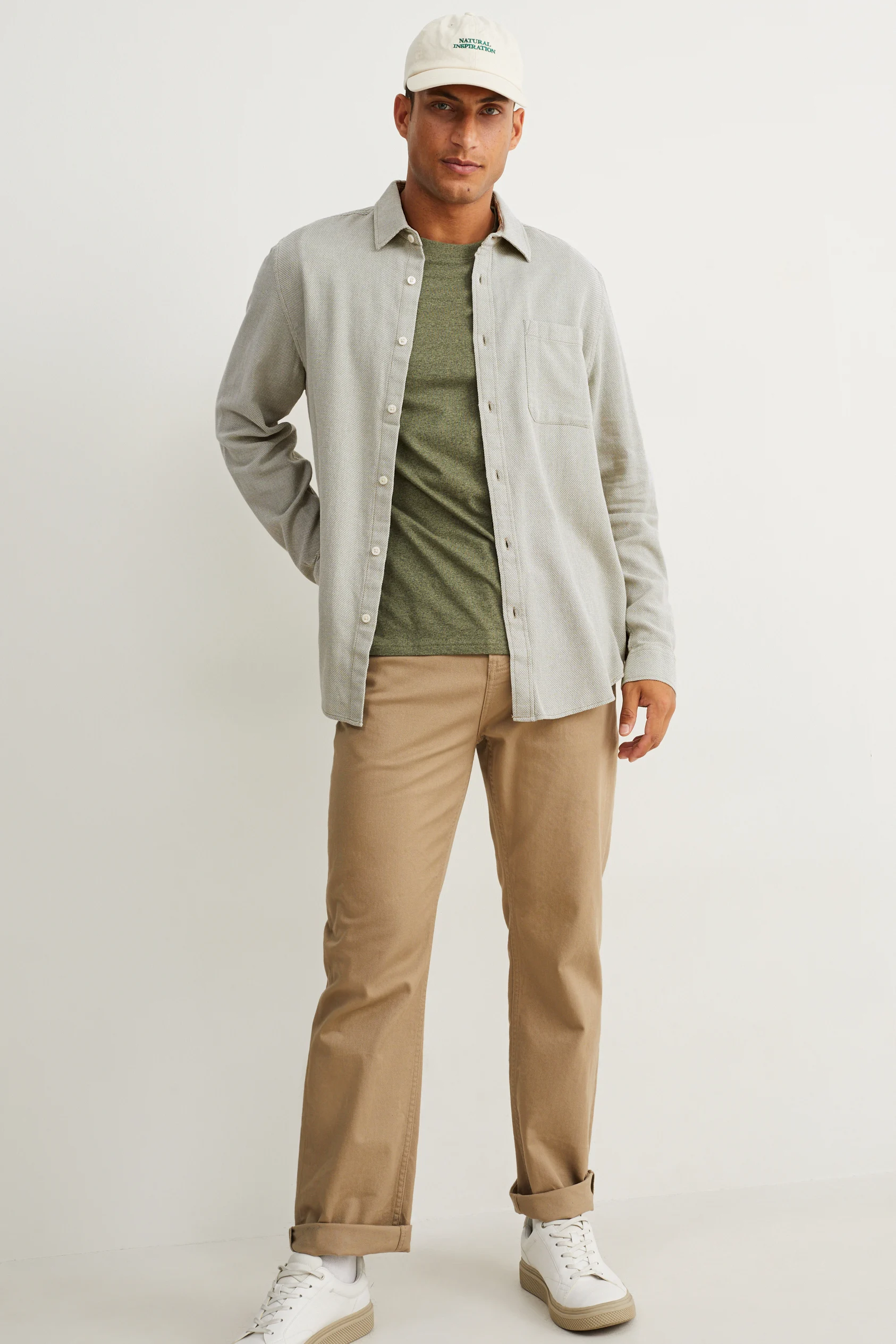 Shirt - regular fit - Kent collar