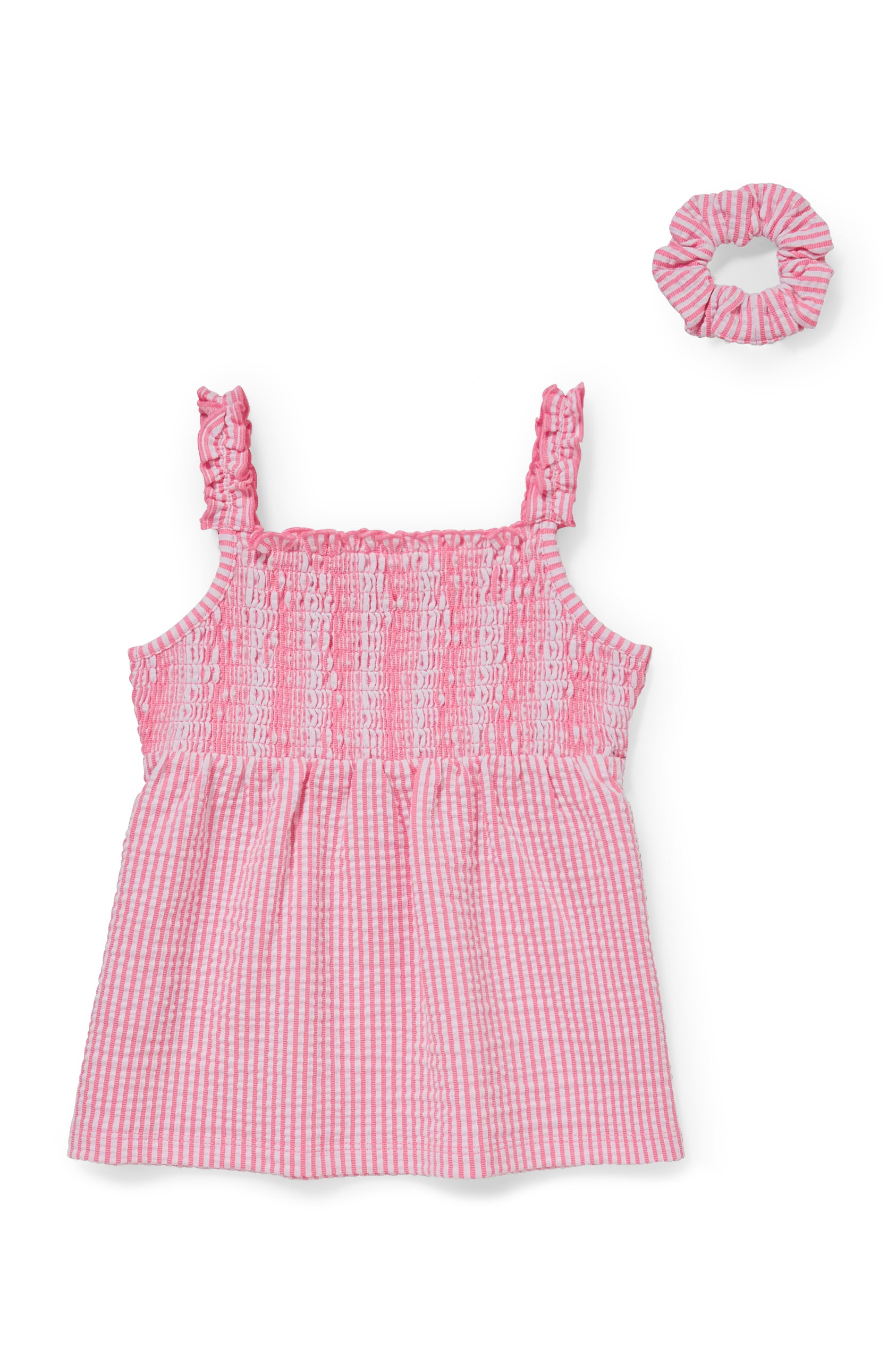 Set - top and scrunchie - 2 piece