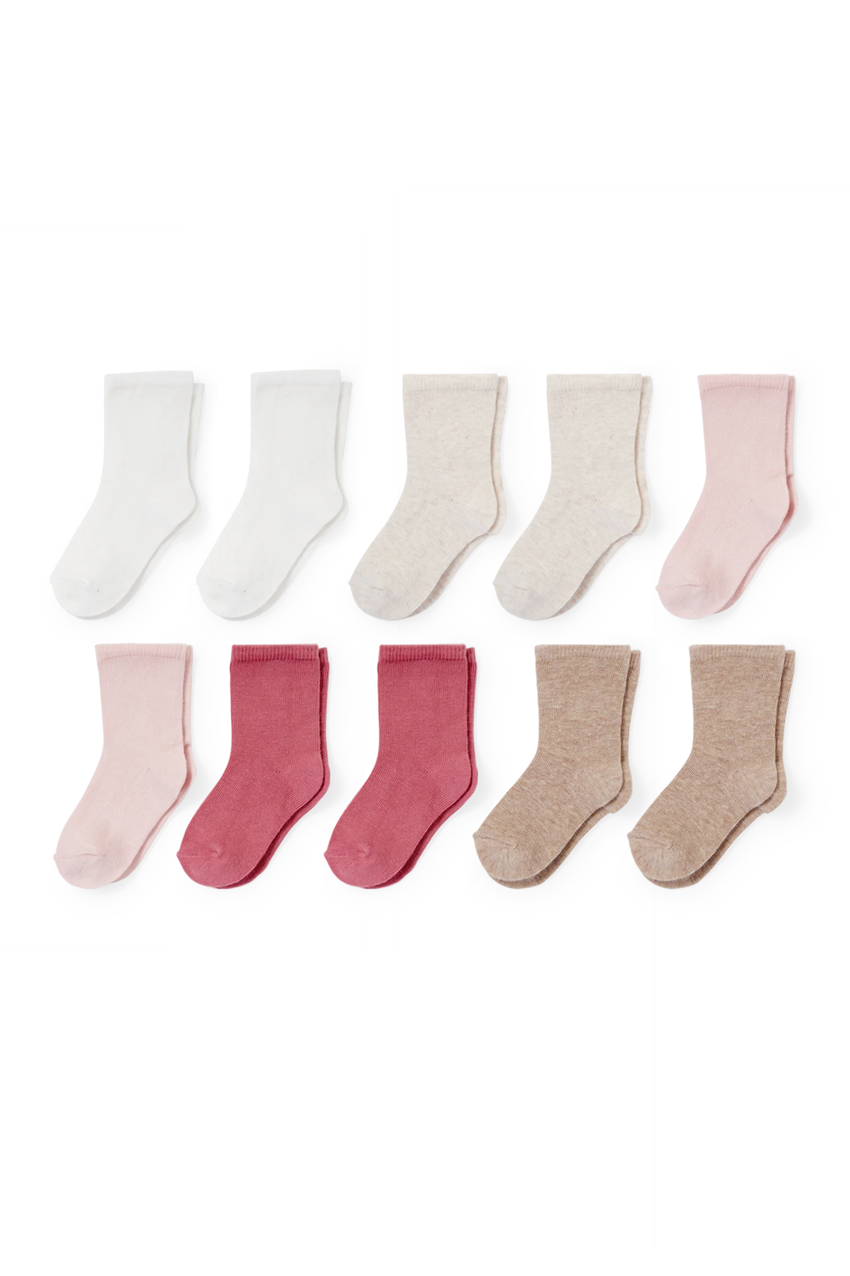 Multipack of 10 - baby socks