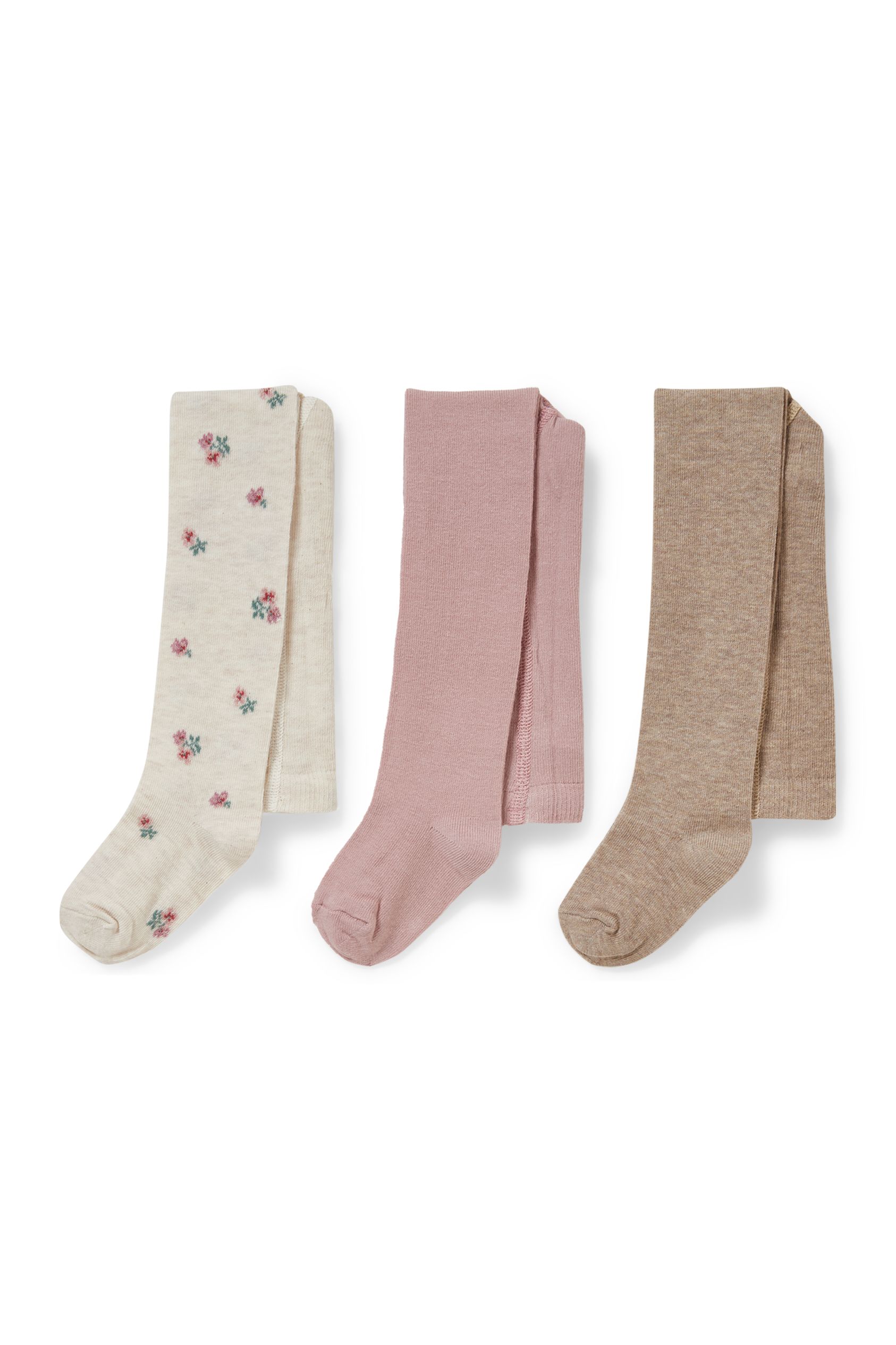 Multipack of 3 - baby tights