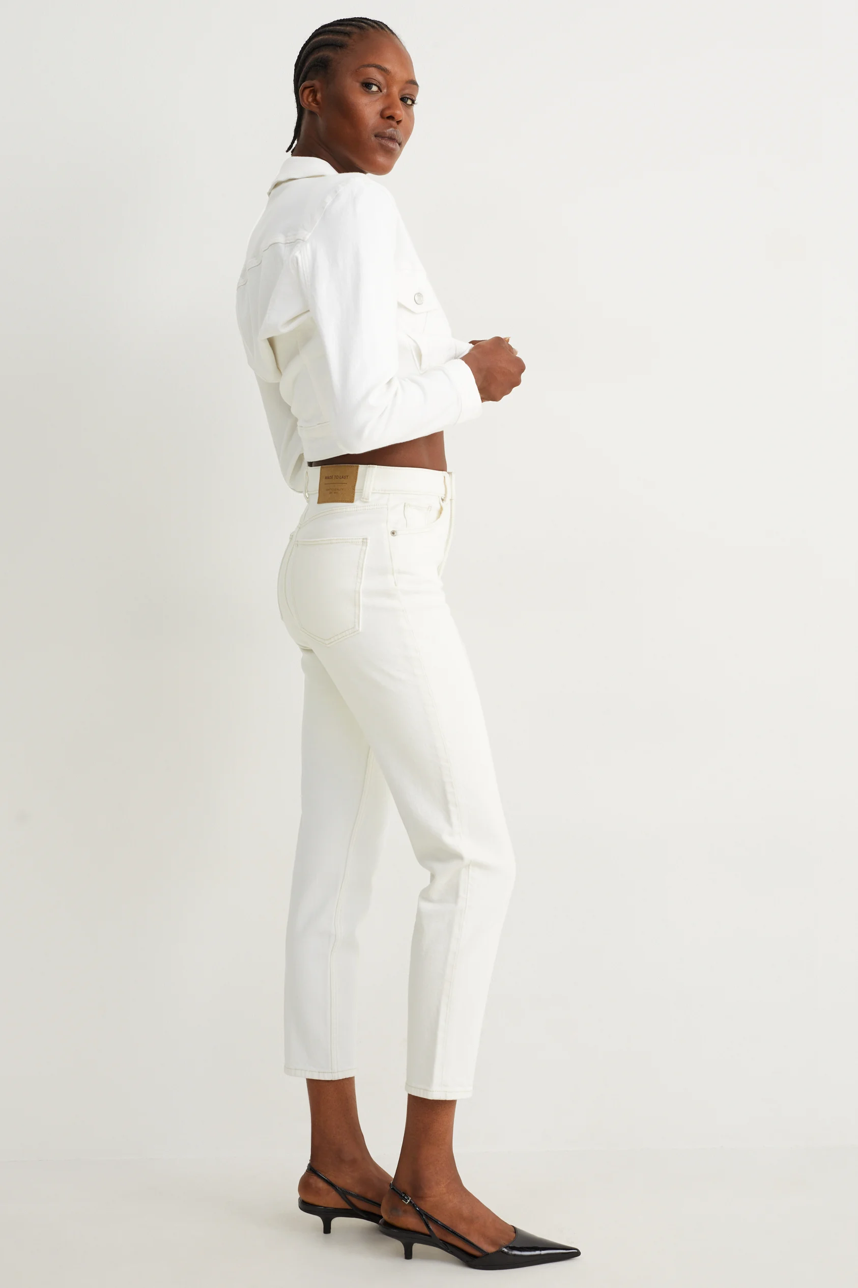 Mom jeans - high waist