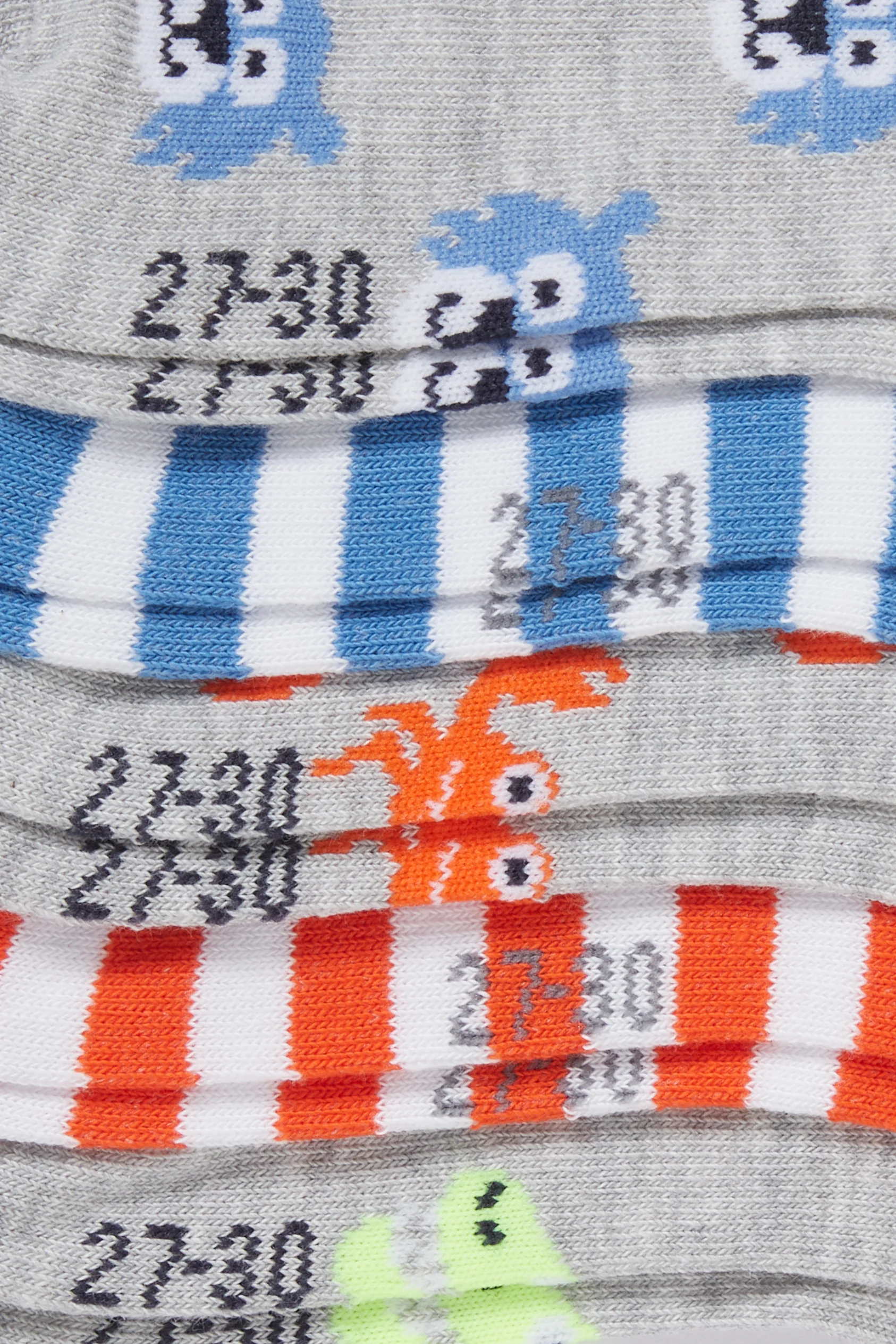 Multipack 5er - animals and stripes - trainer socks with motif