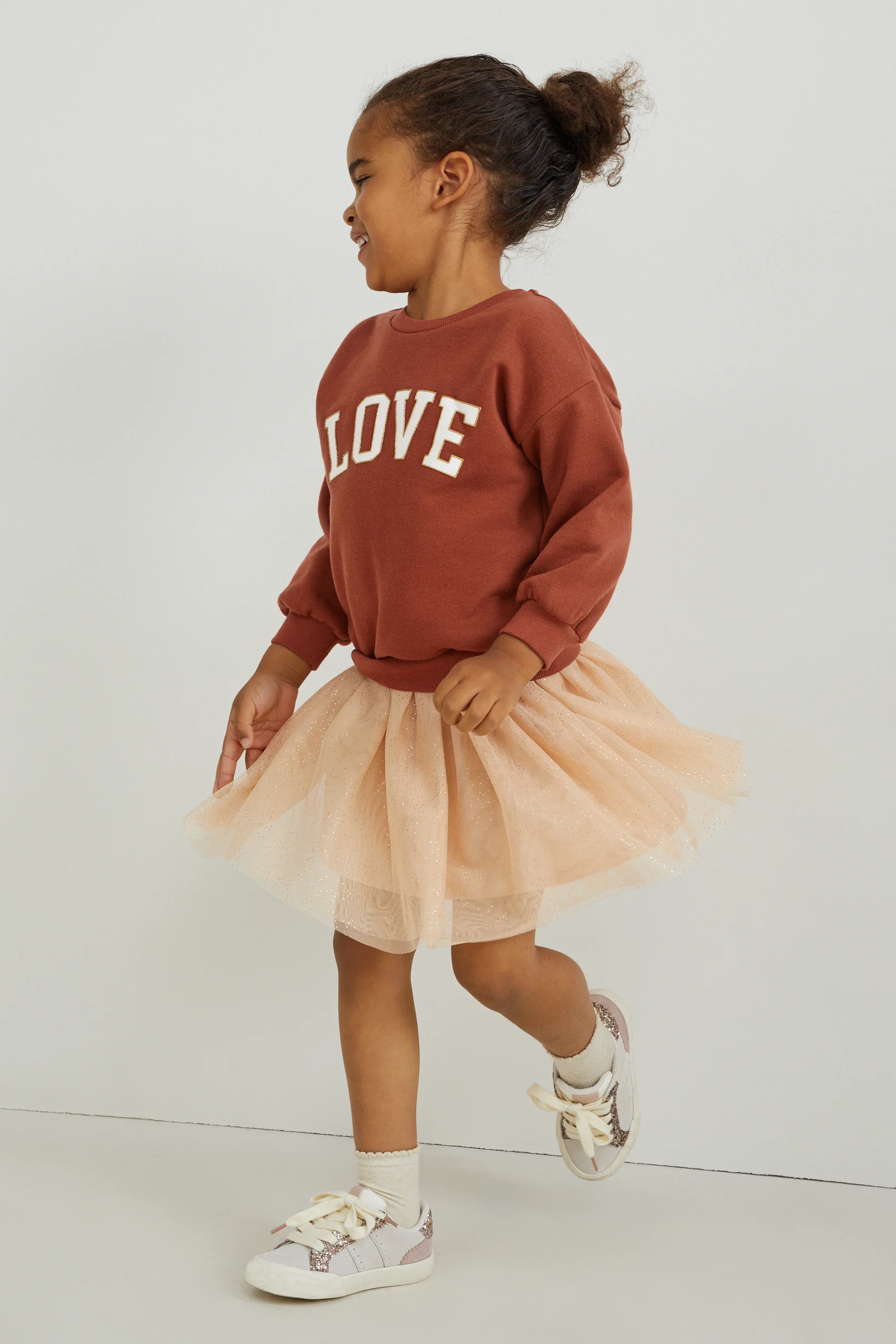 Set - sweatshirt and skirt - 2 piece