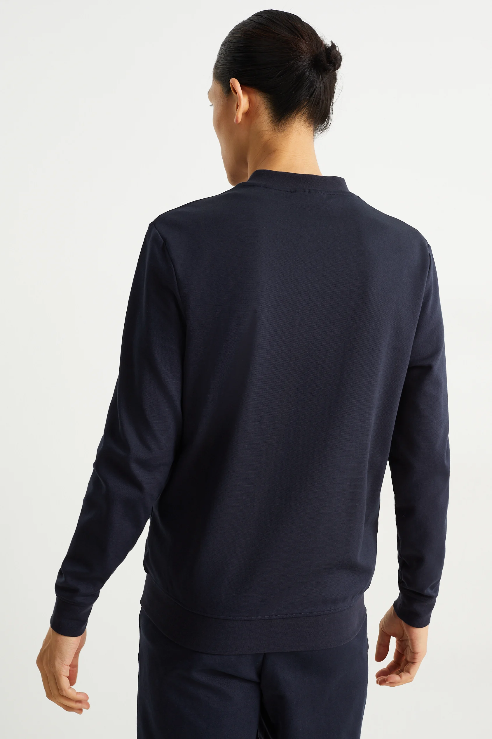 Zip-through sweatshirt