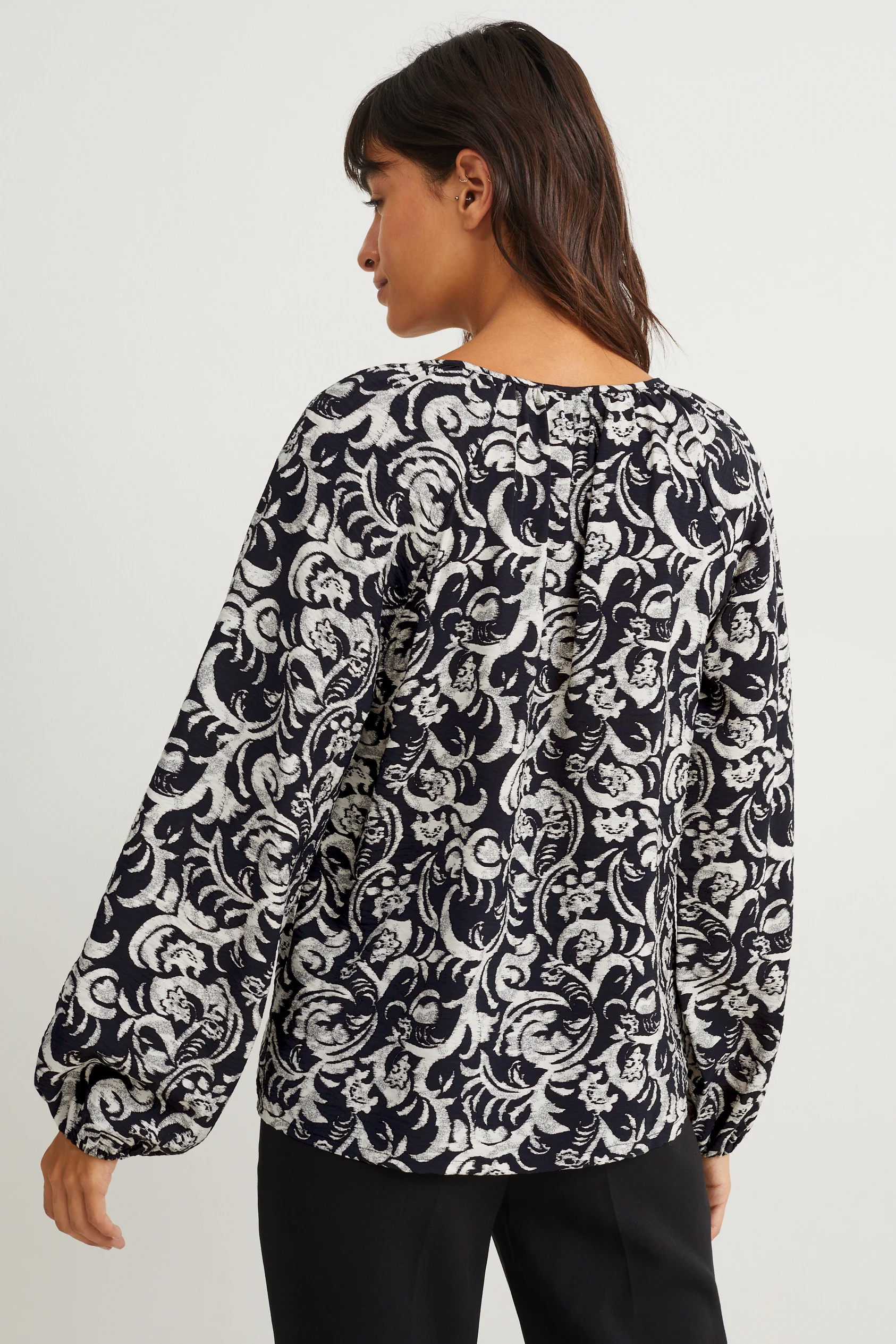 Blouse - patterned