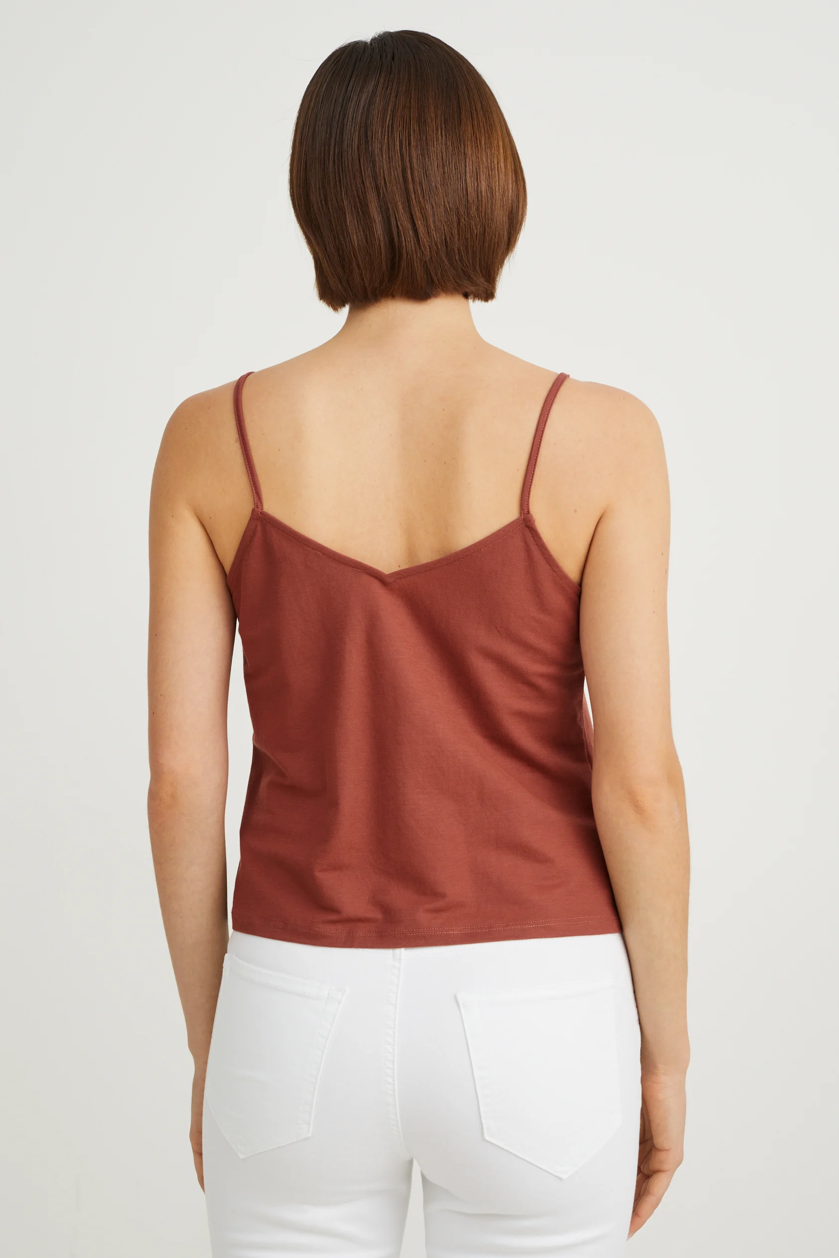 Top with knot detail