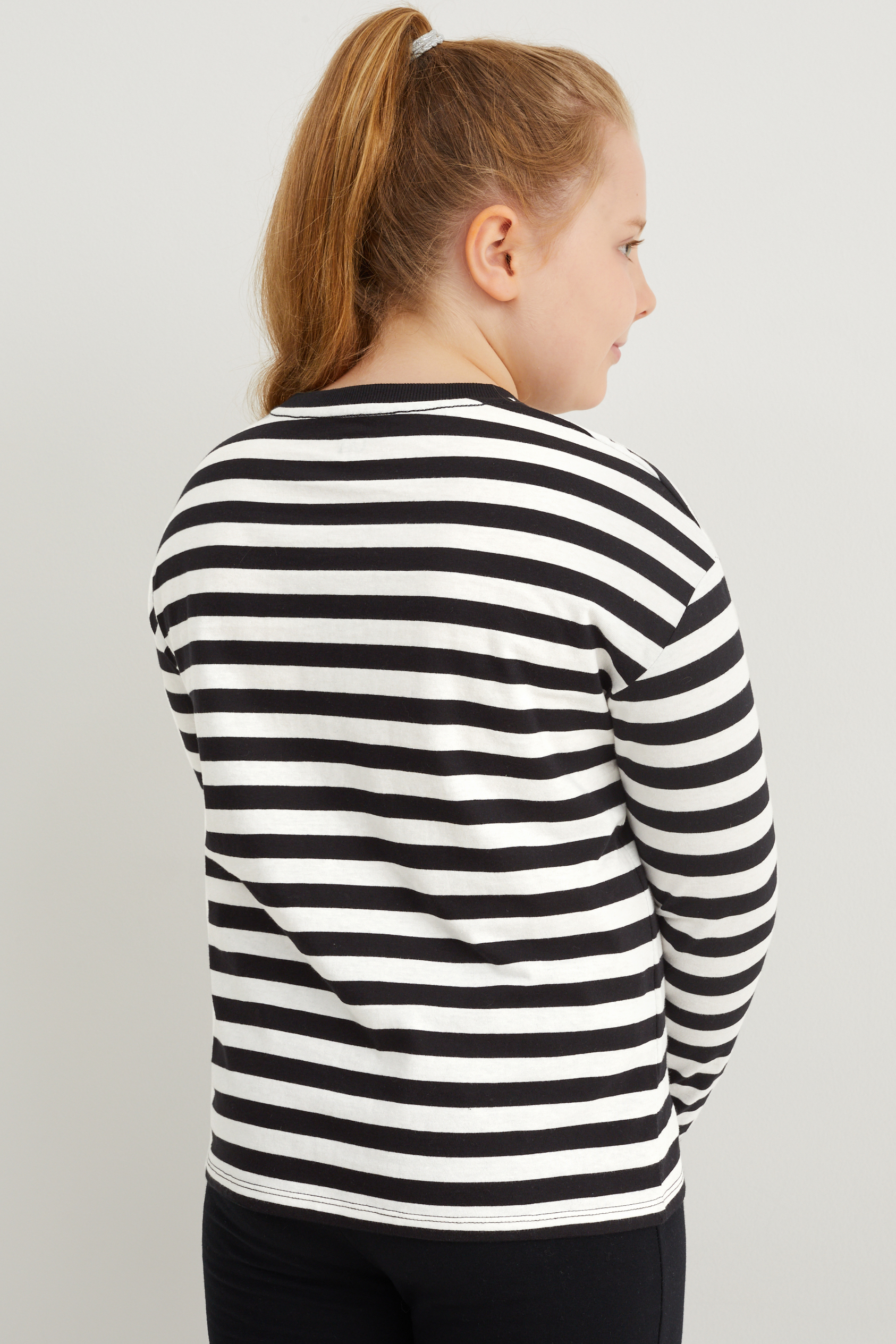 Extended sizes - multipack of 5 - long sleeve top