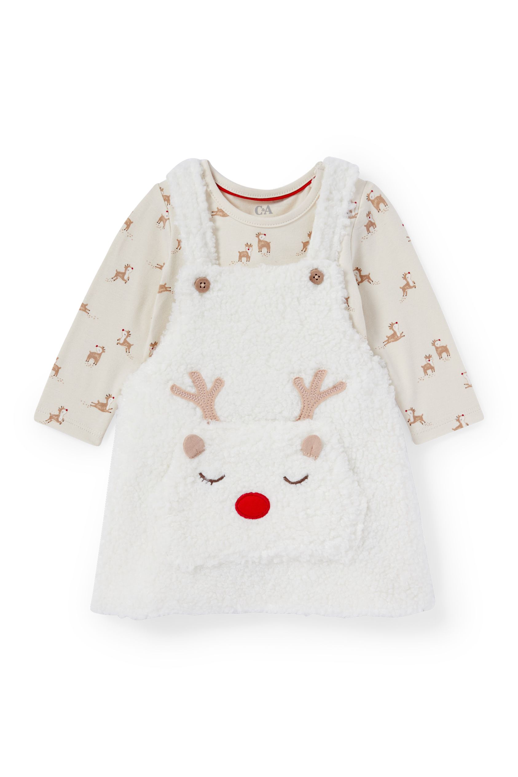 Rudolph - baby Christmas outfit - 2 piece