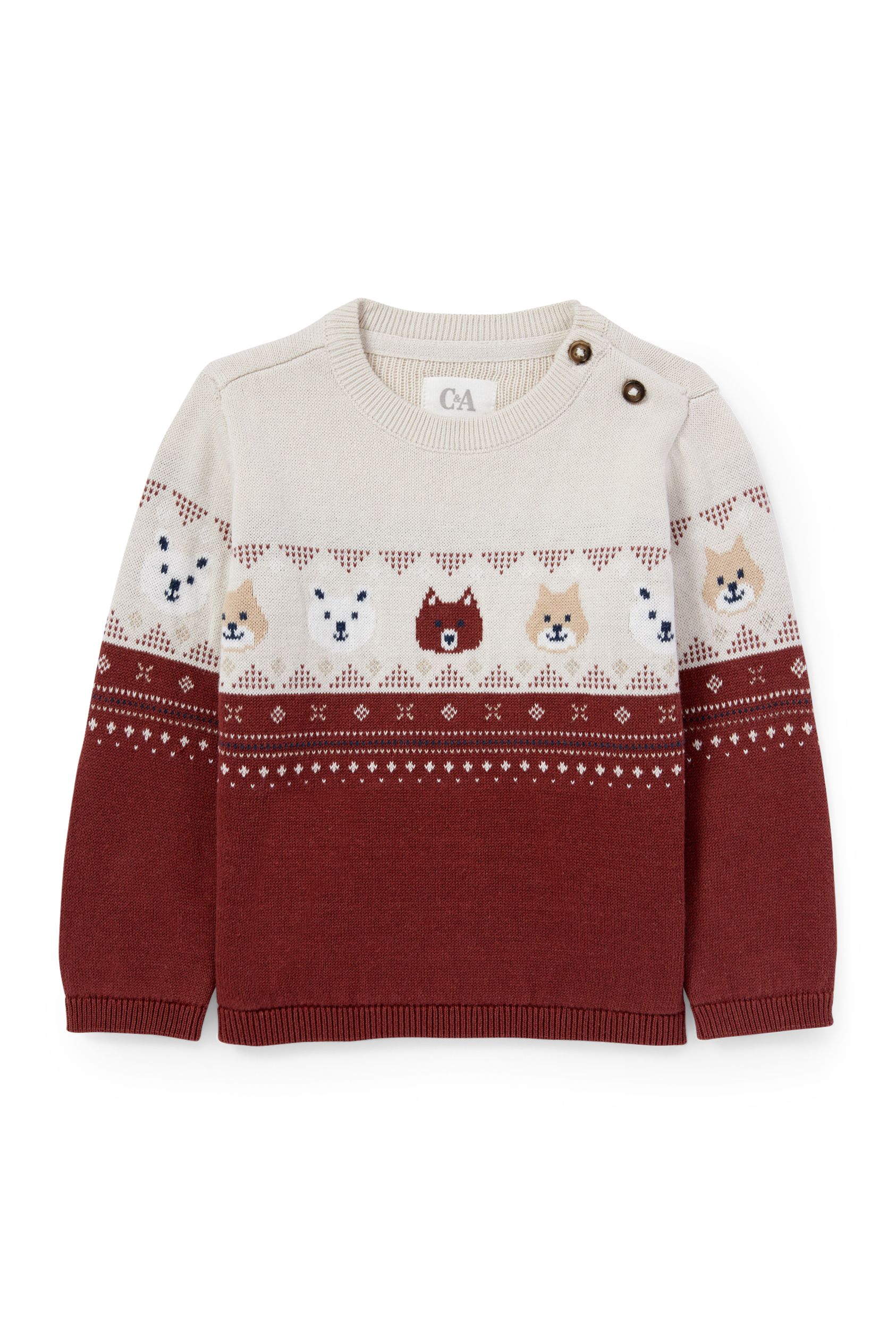 Woodland animals - baby jumper