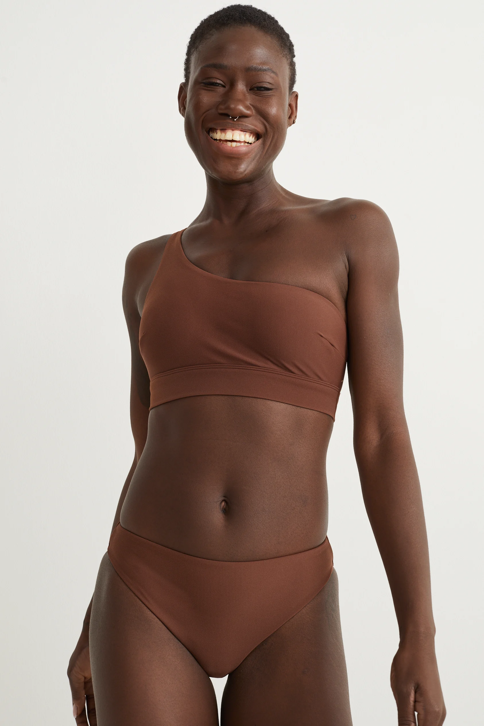 Bikini bottoms - mid-rise waist - LYCRA? XTRA LIFE?