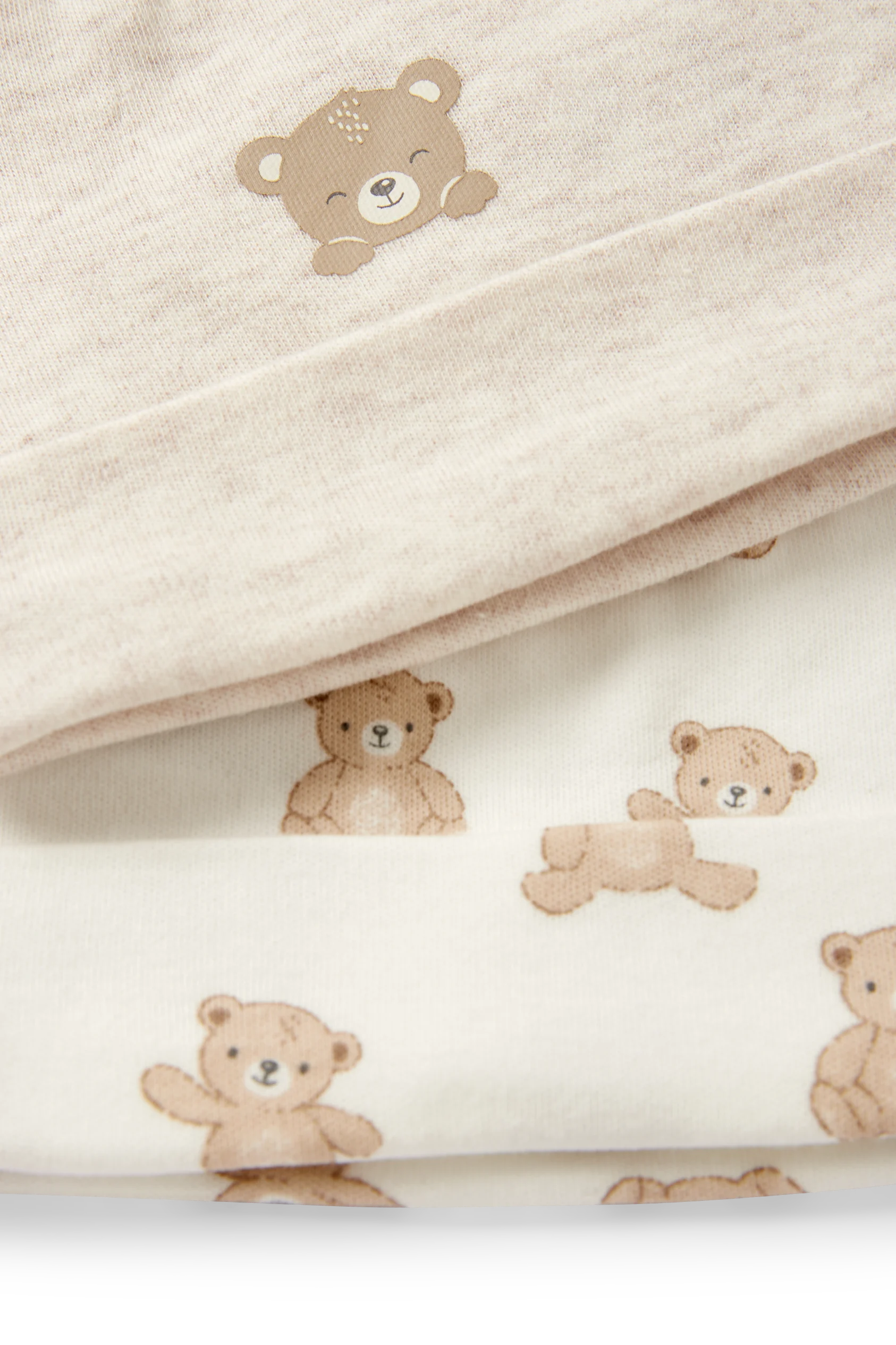 Multipack of 2 - teddy bear - baby hat