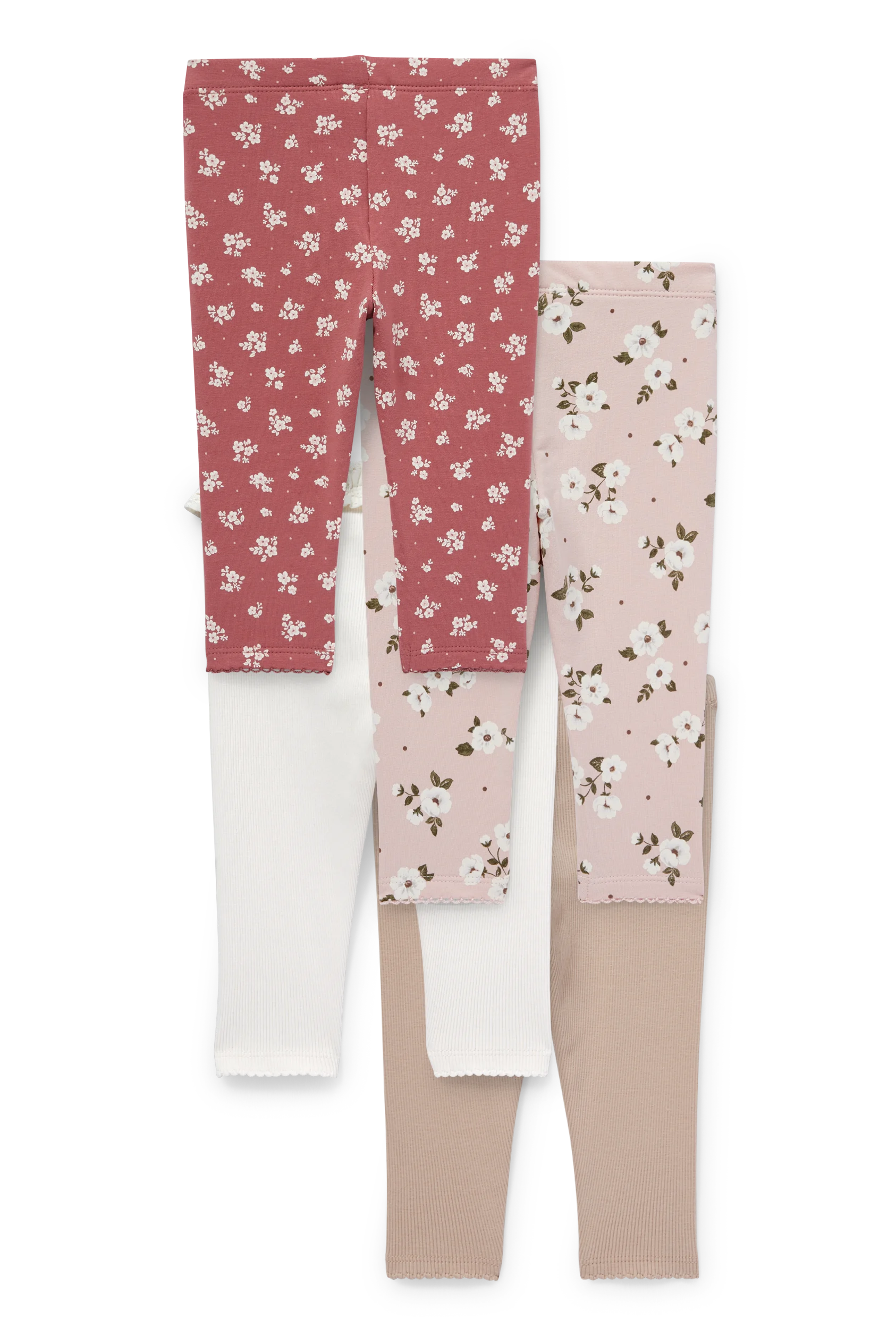 Multipack of 4 - baby leggings