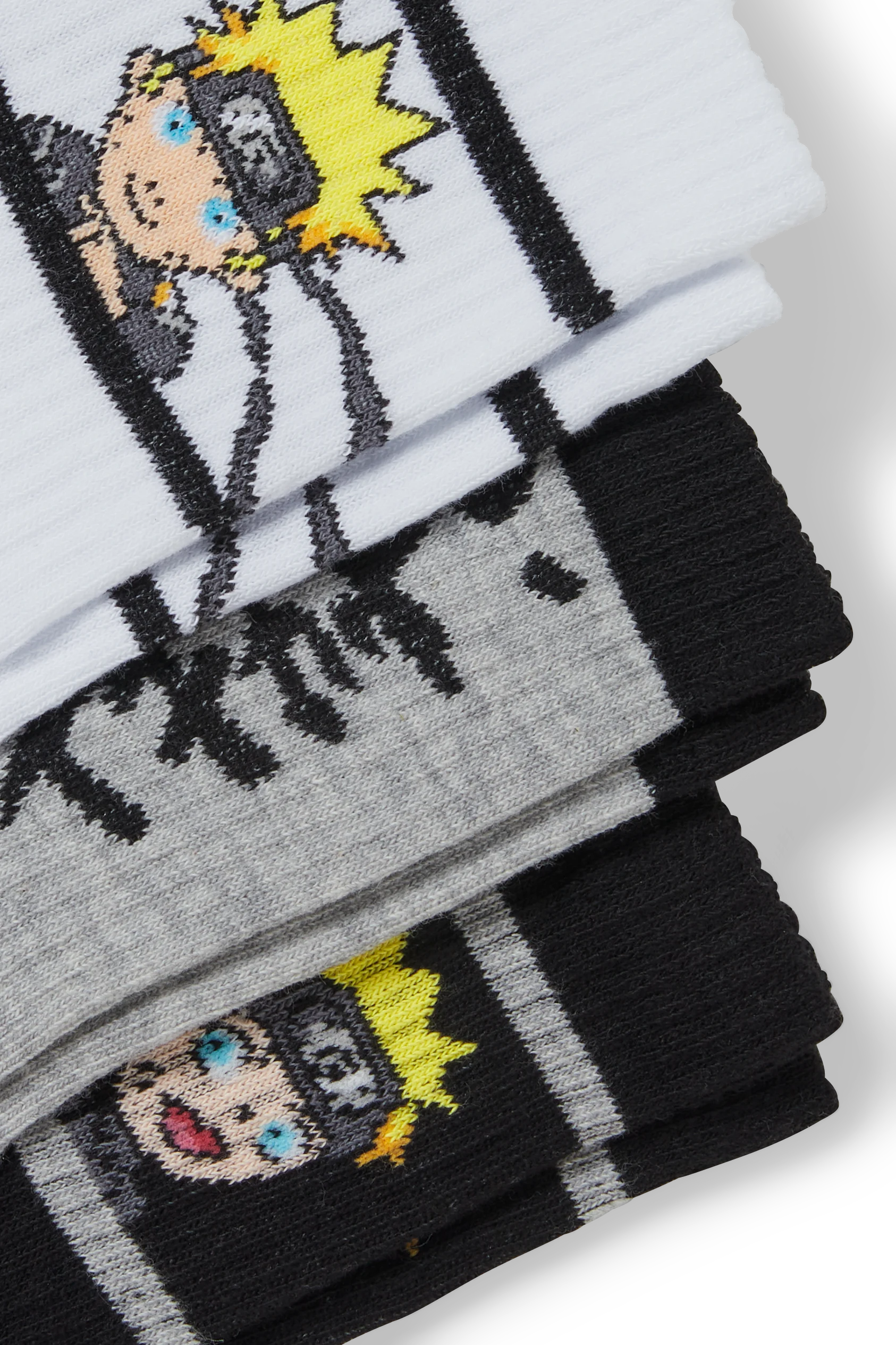 Multipack of 3 - Naruto - socks with motif