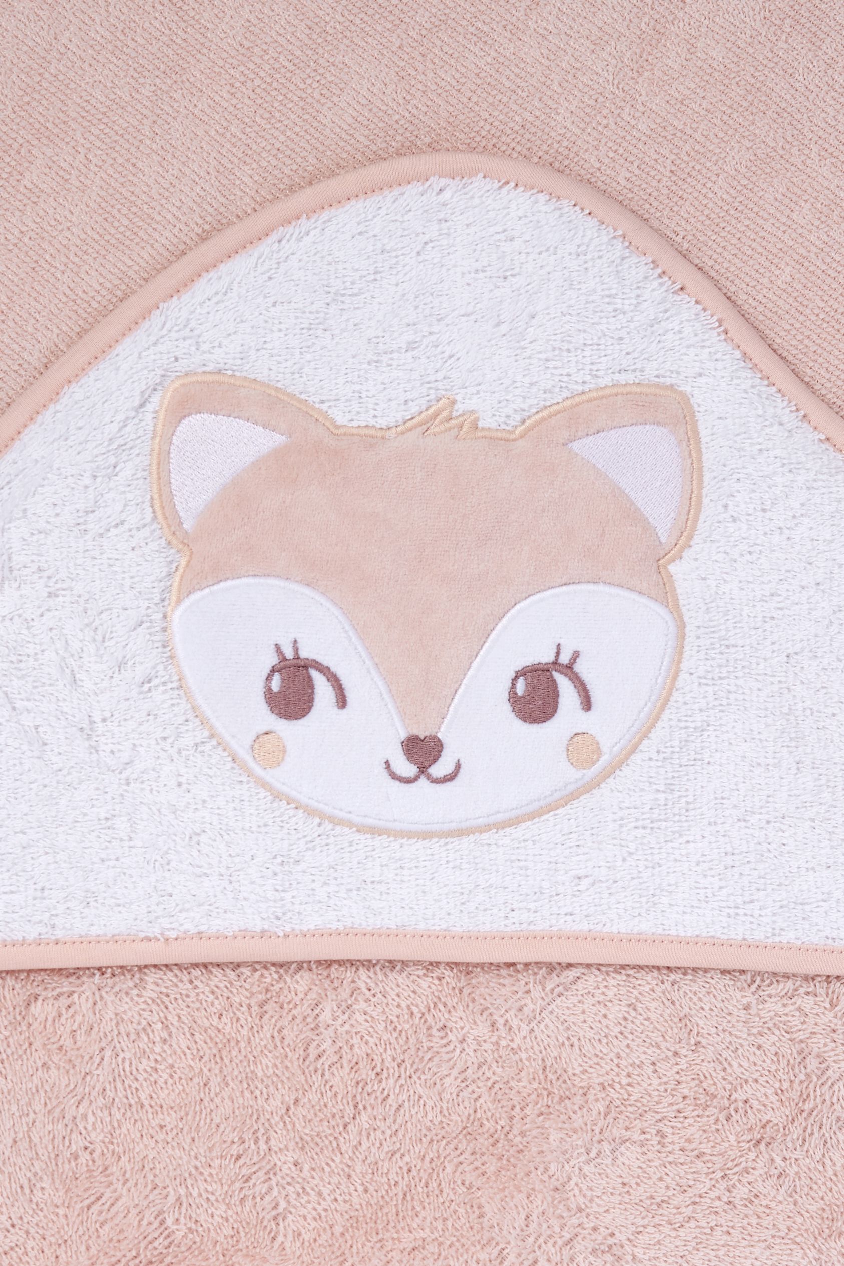 Baby bath towel with hood