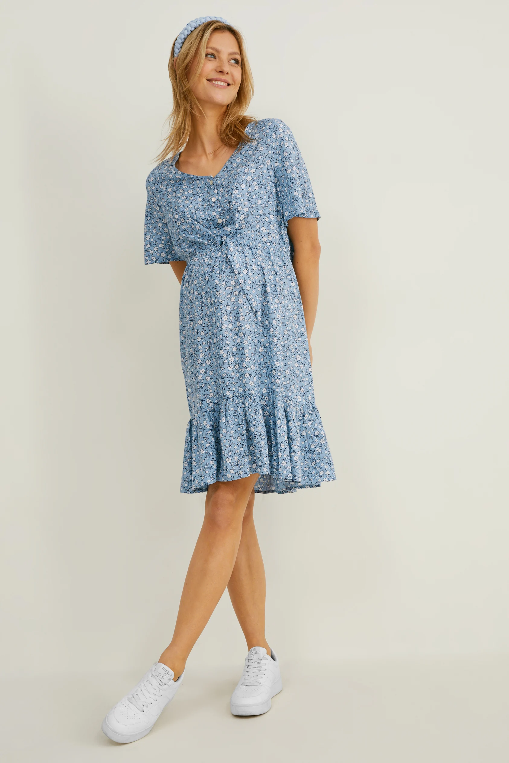 Nursing dress - floral