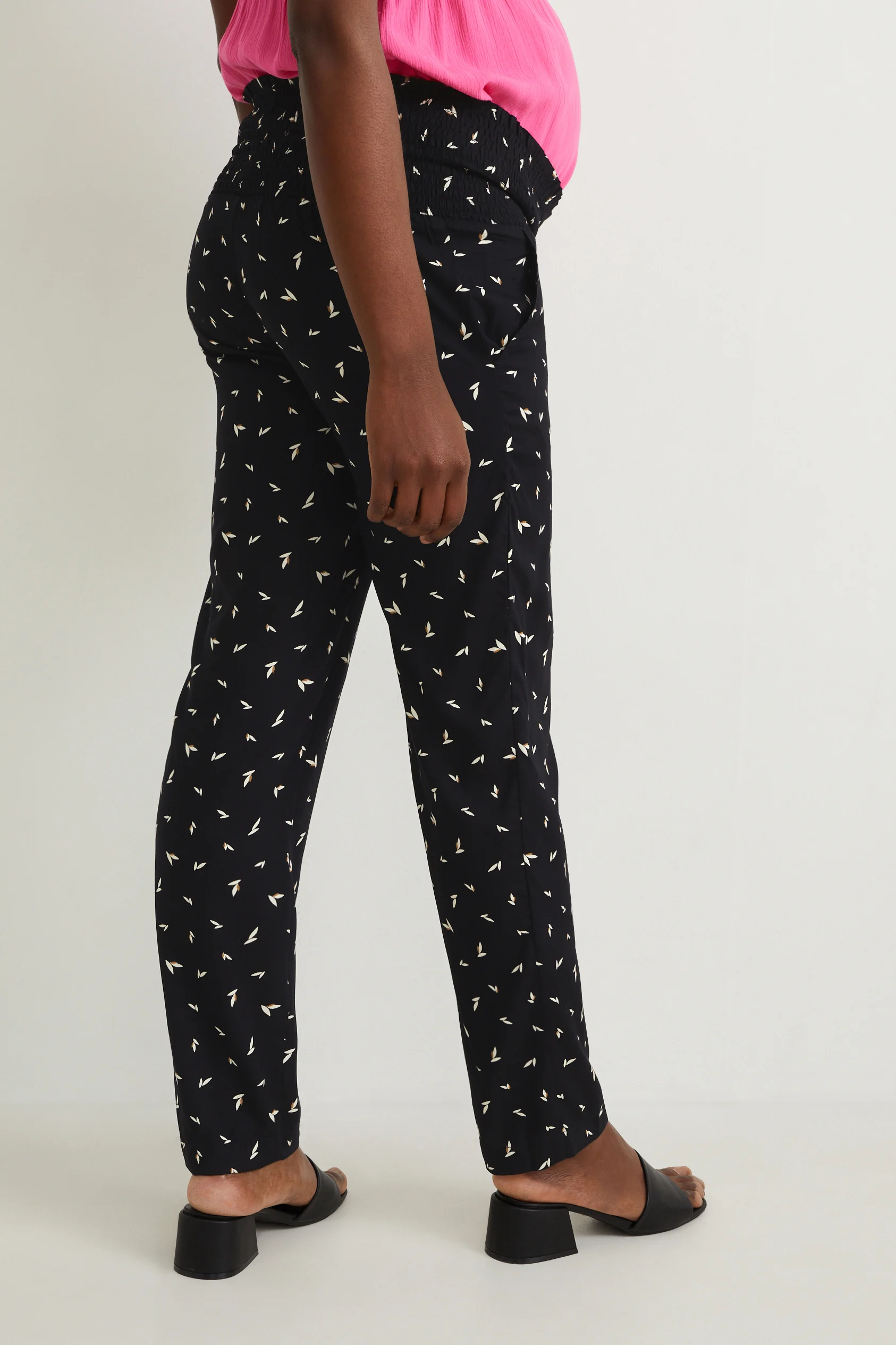 Maternity trousers - patterned