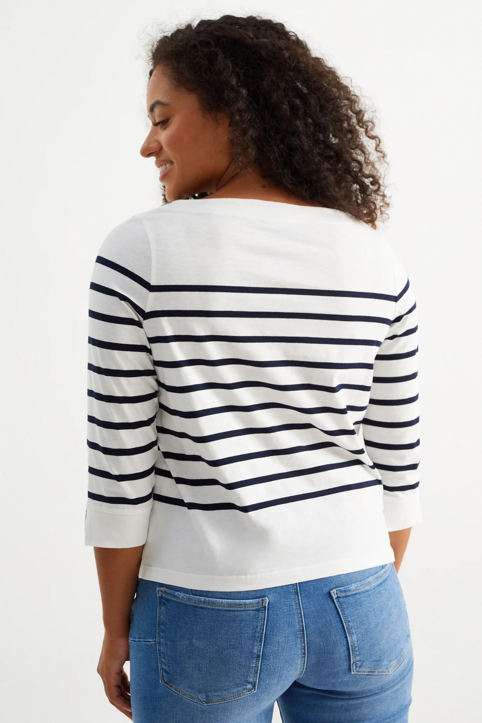 Long sleeve top - striped