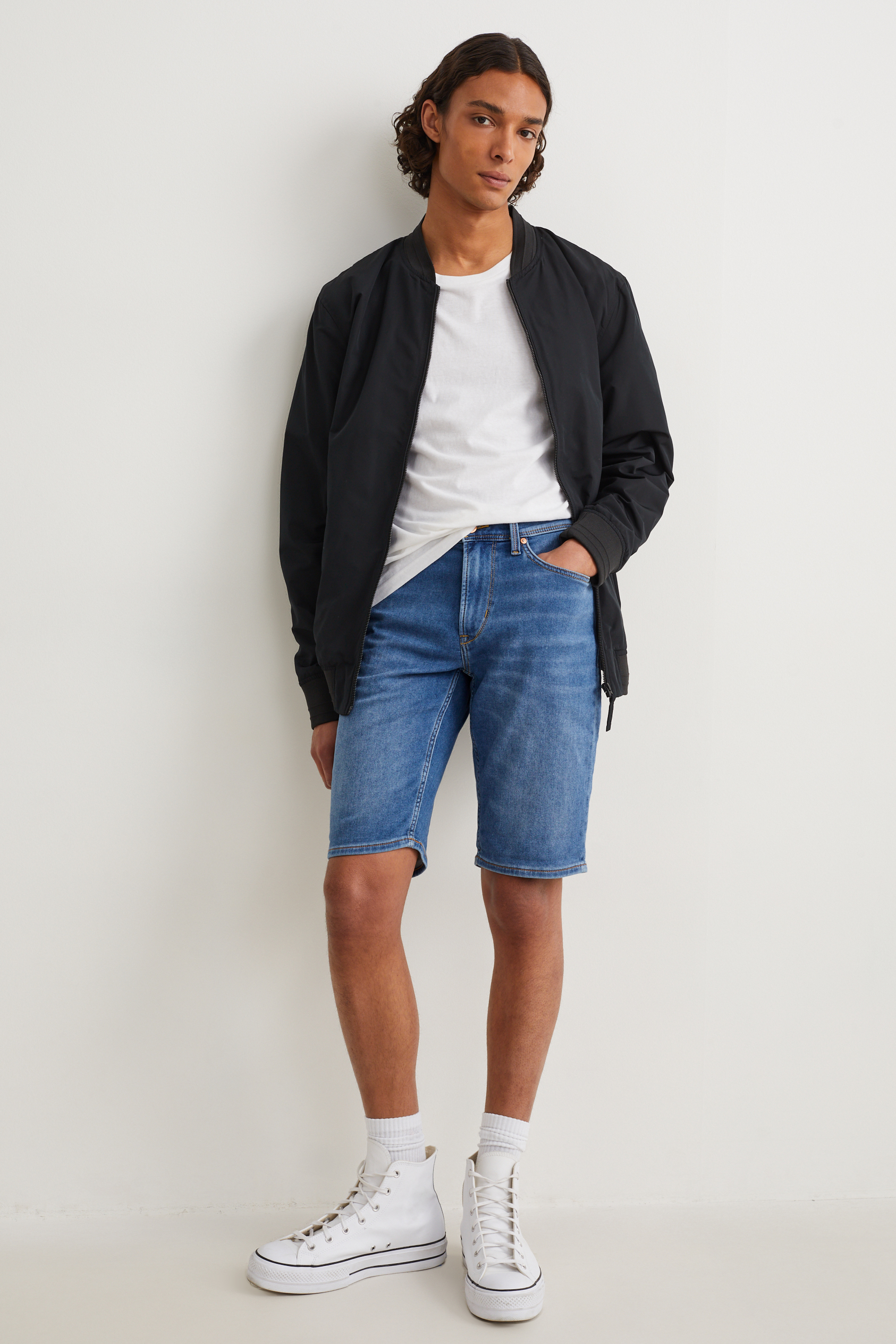 Denim shorts - Flex jog denim - LYCRA?