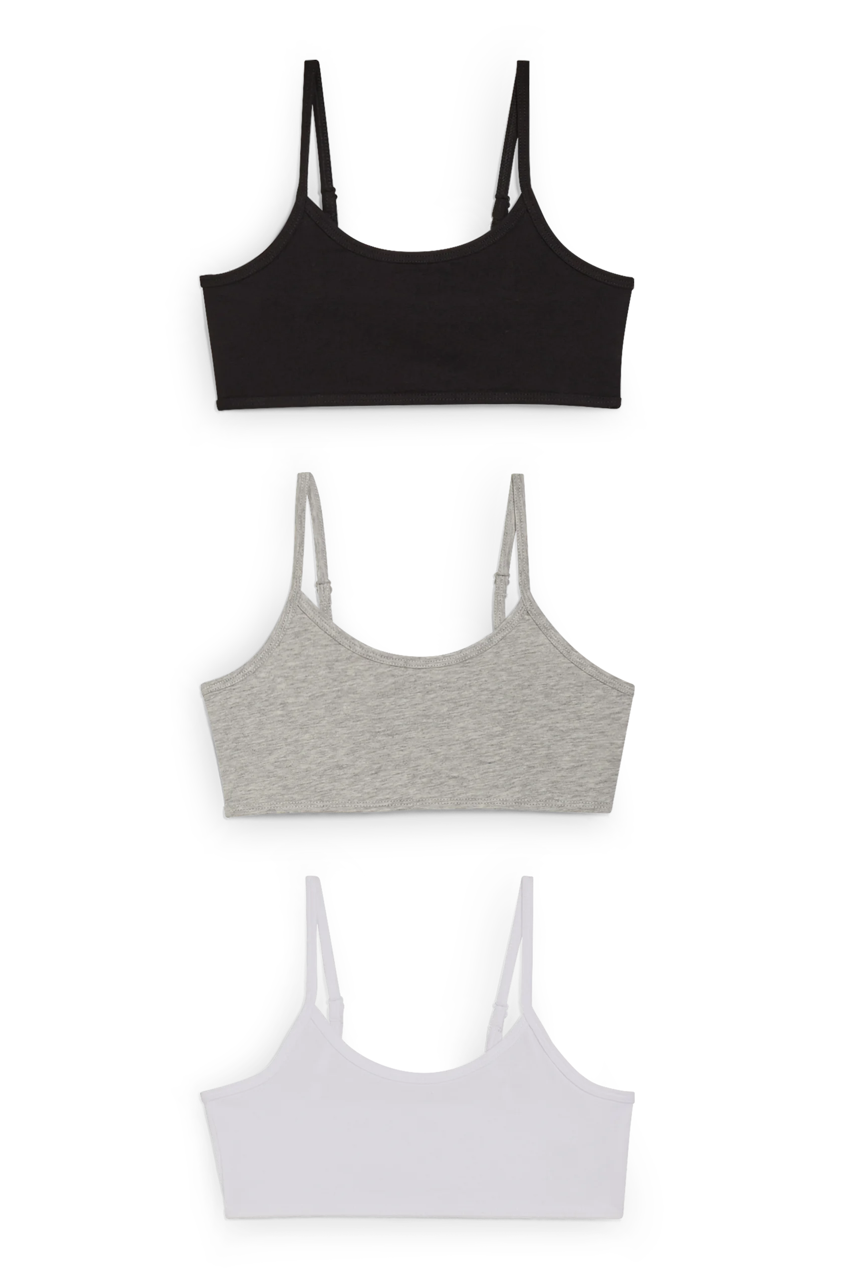 Multipack of 3 - crop top
