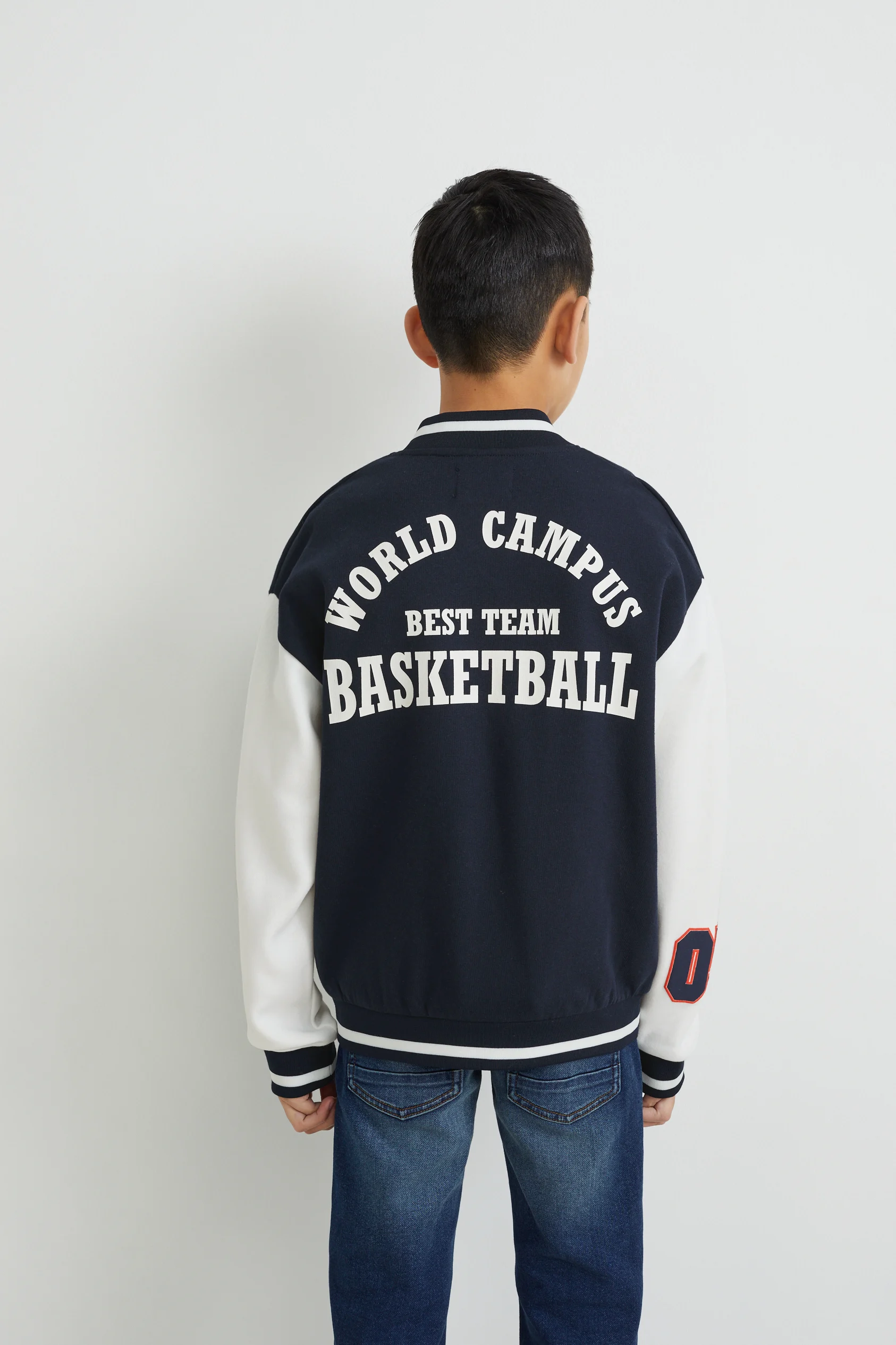 Zip-through sweatshirt