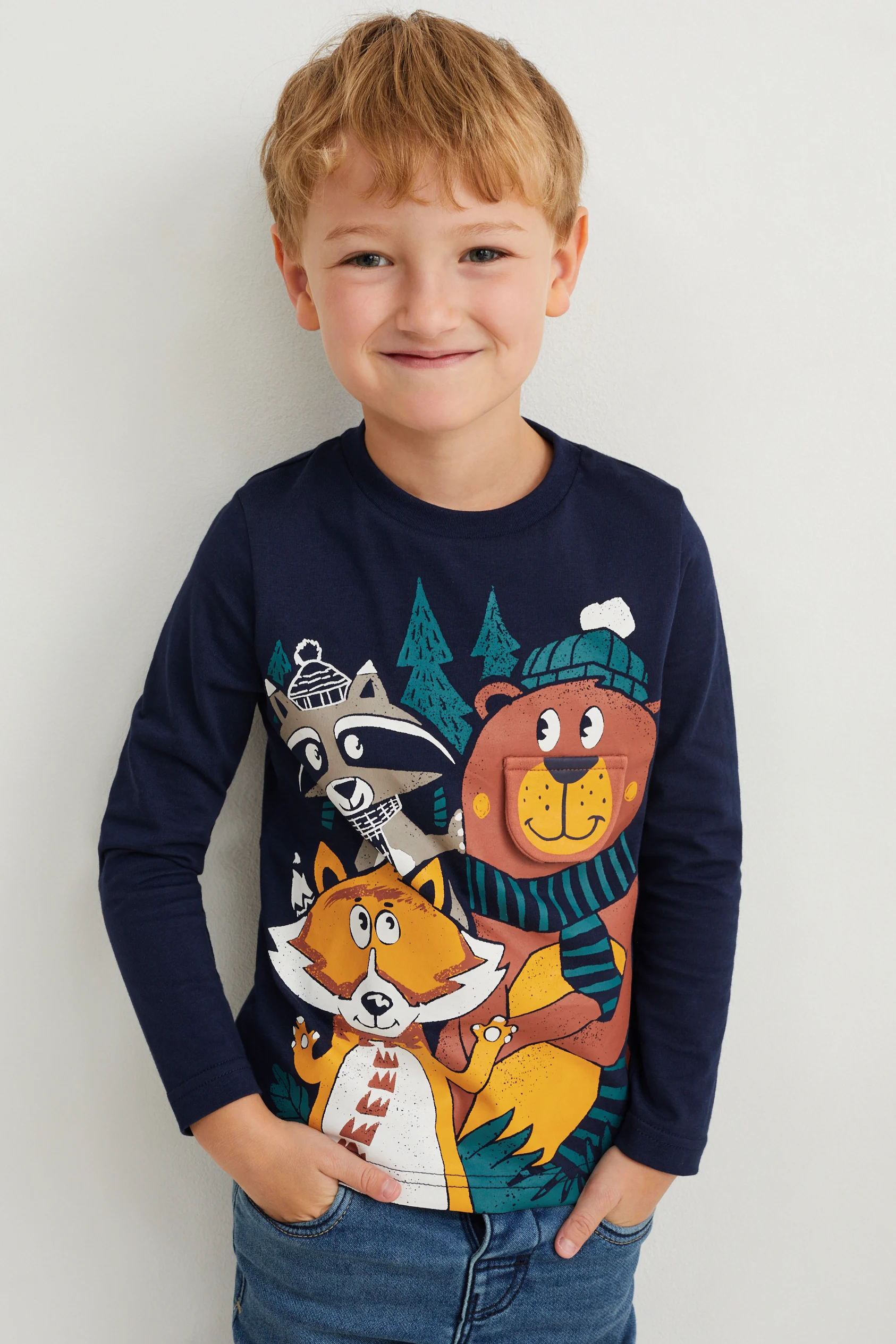 Multipack of 3 - long sleeve top