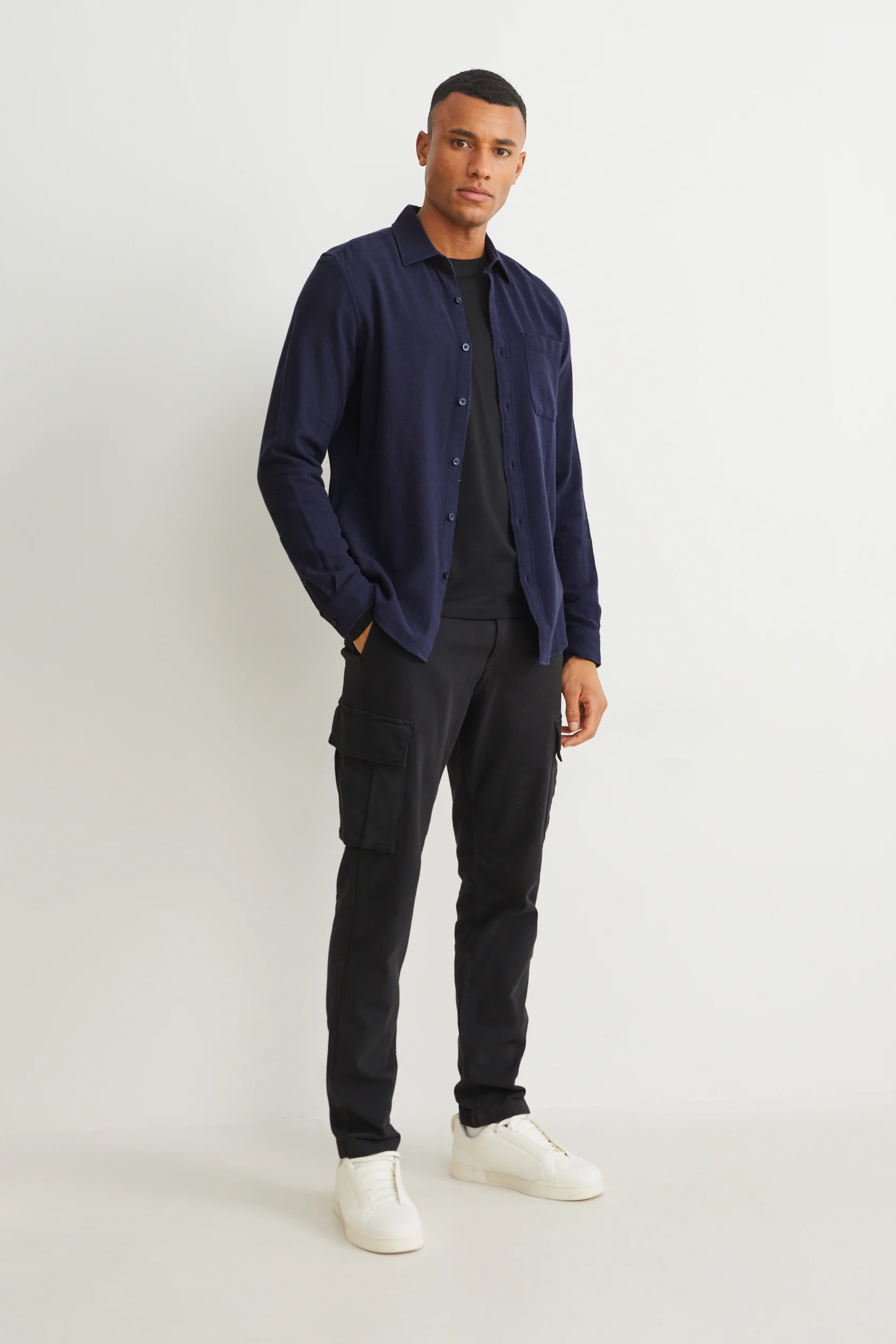 Shirt - regular fit - kent collar