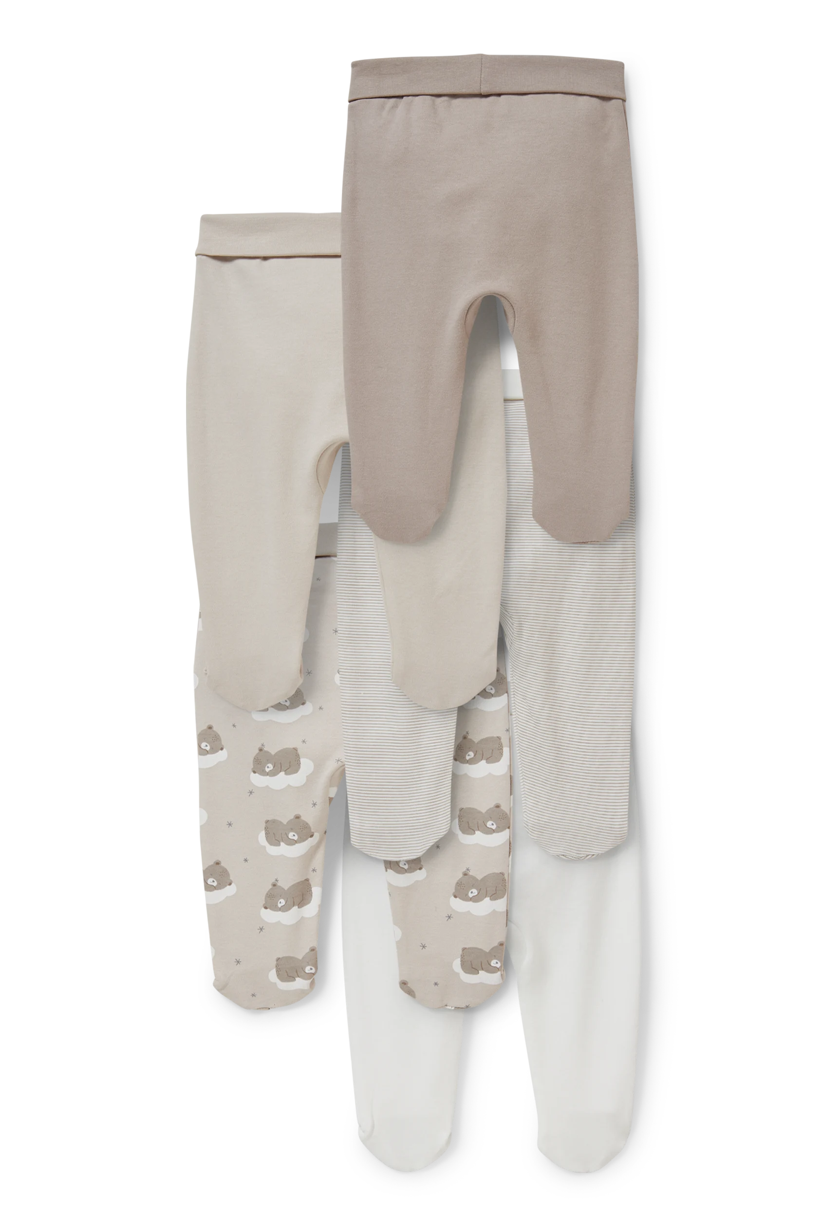 Multipack of 5 - baby pyjama bottoms