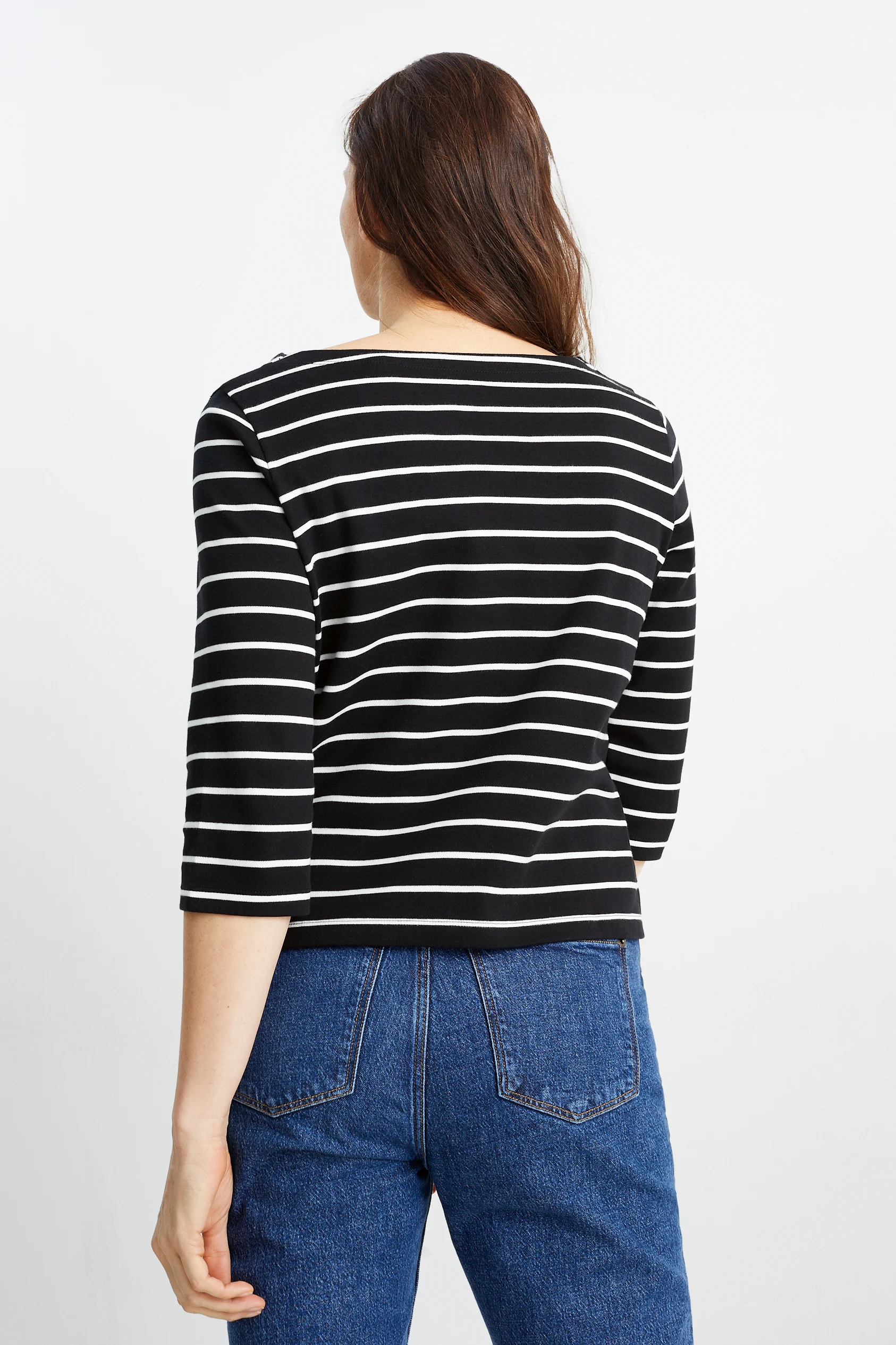 Long sleeve top - striped