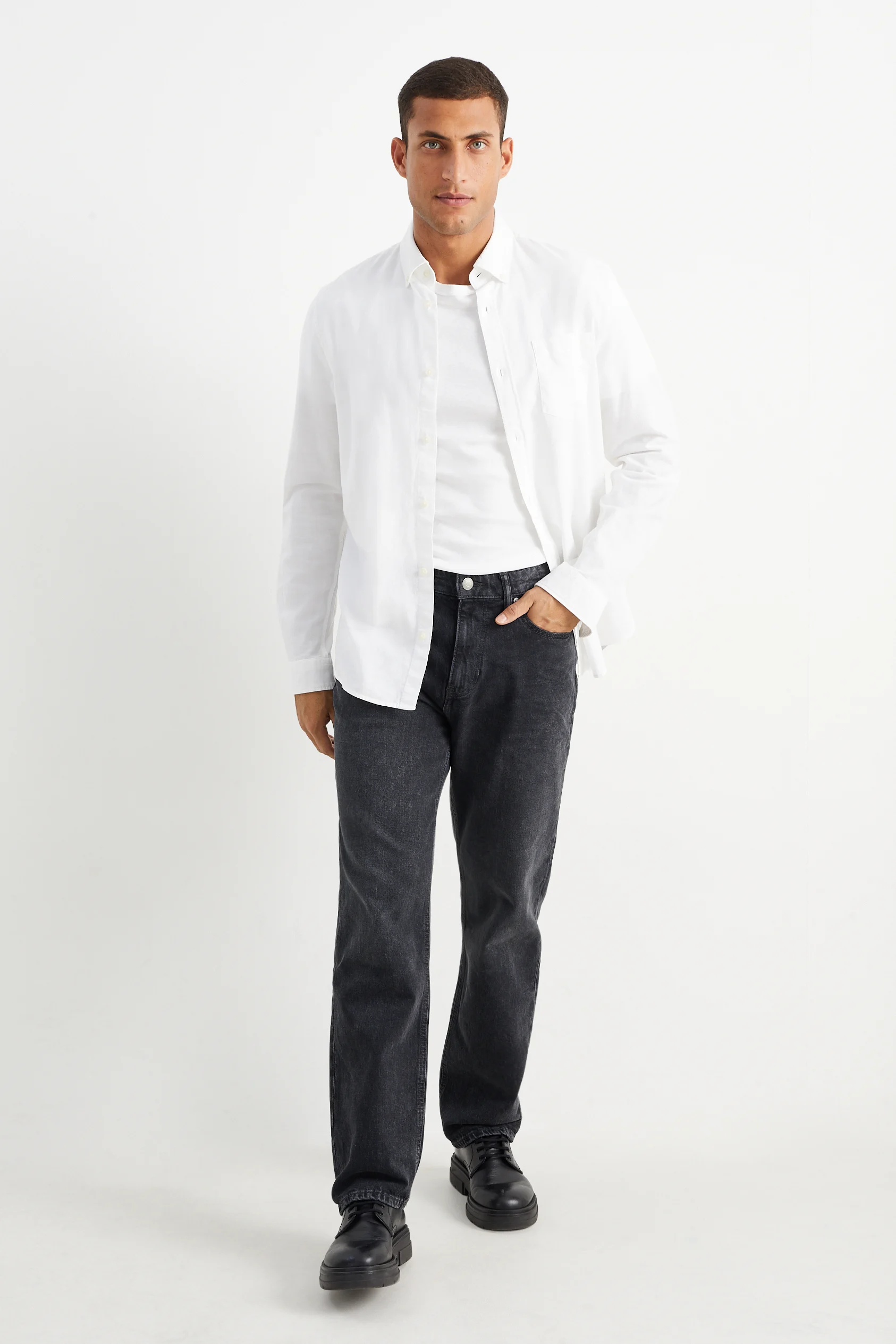 Regular jeans - LYCRA?