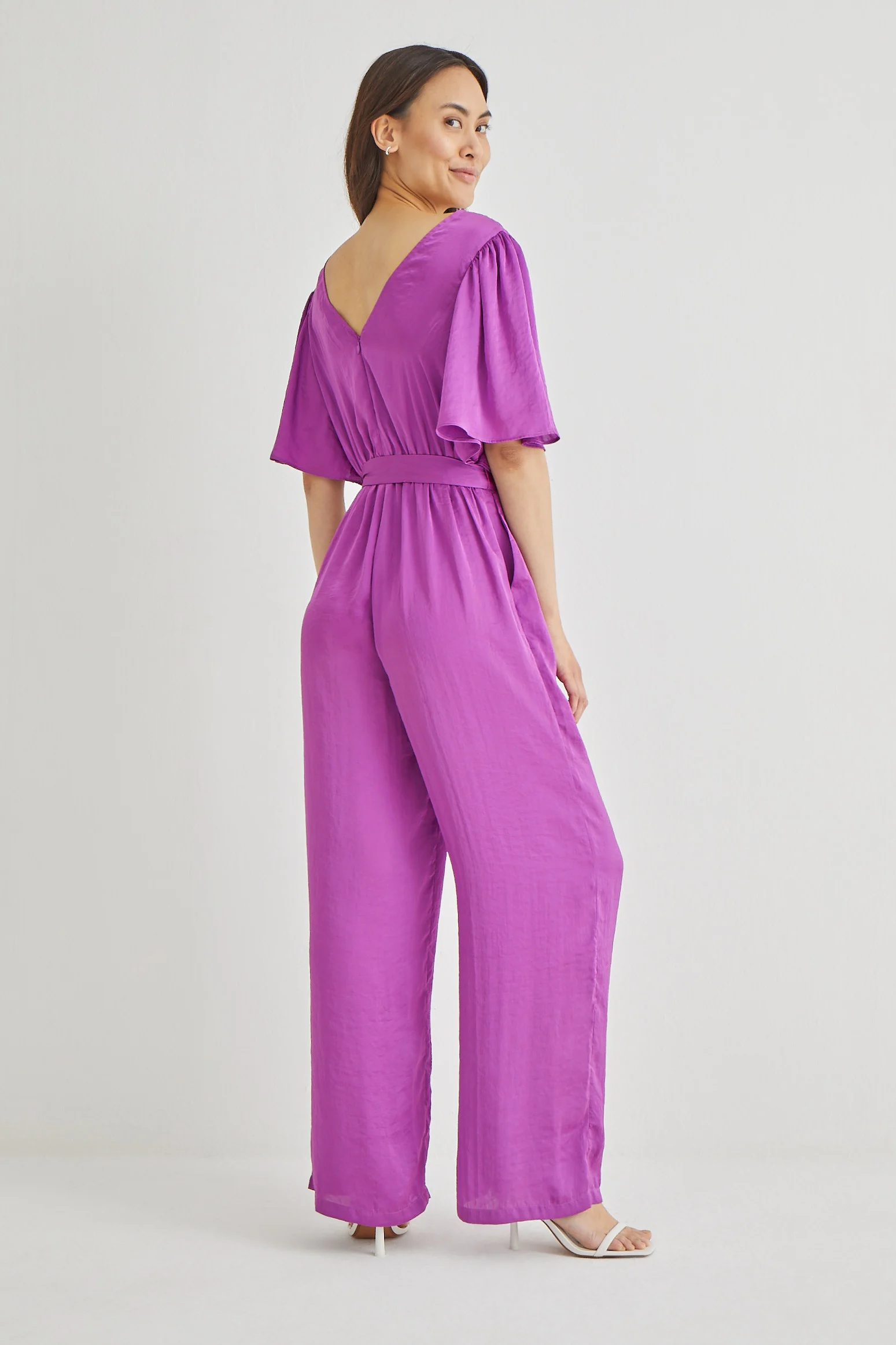 Satin jumpsuit
